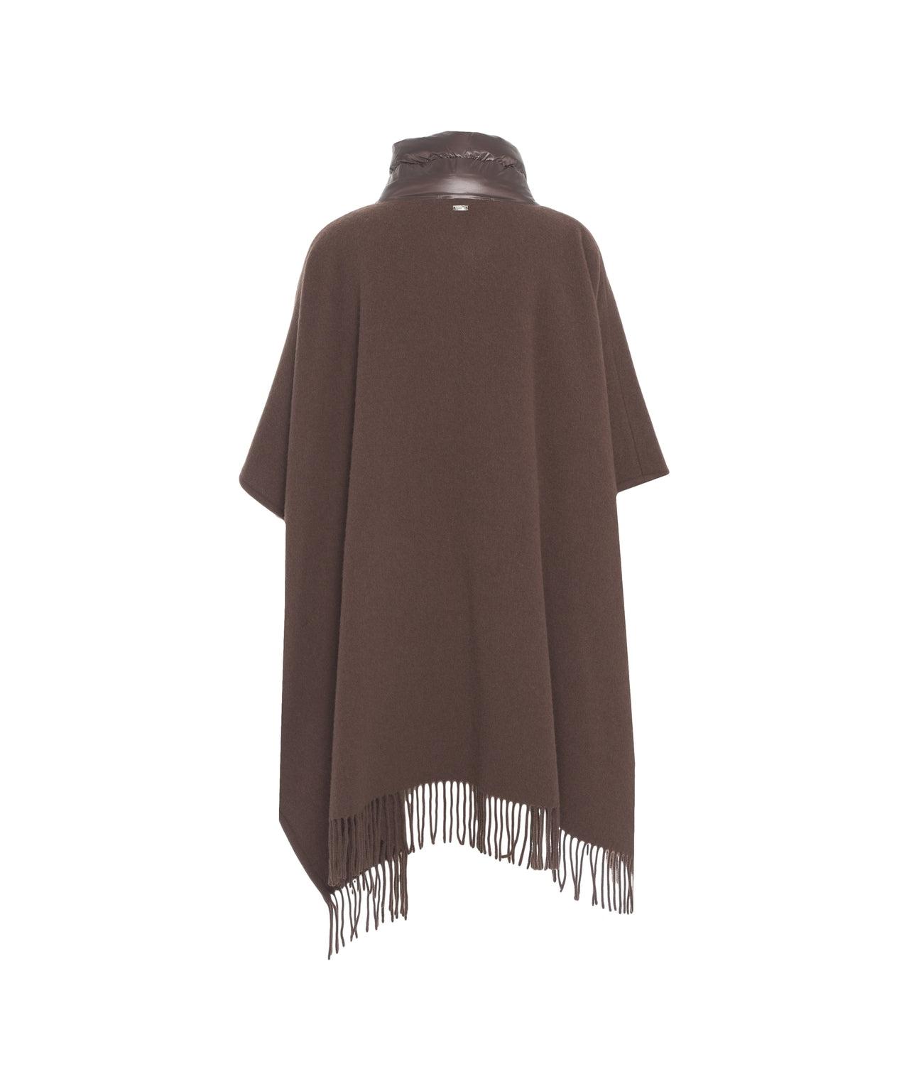 Cape with nylon details Product Image