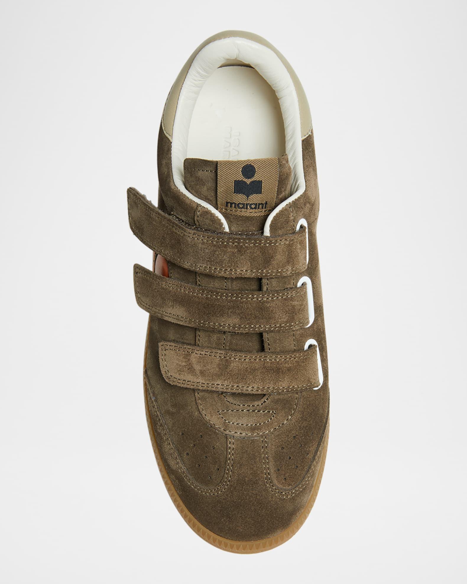 Beth Bicolor Mixed Leather Sneakers Product Image