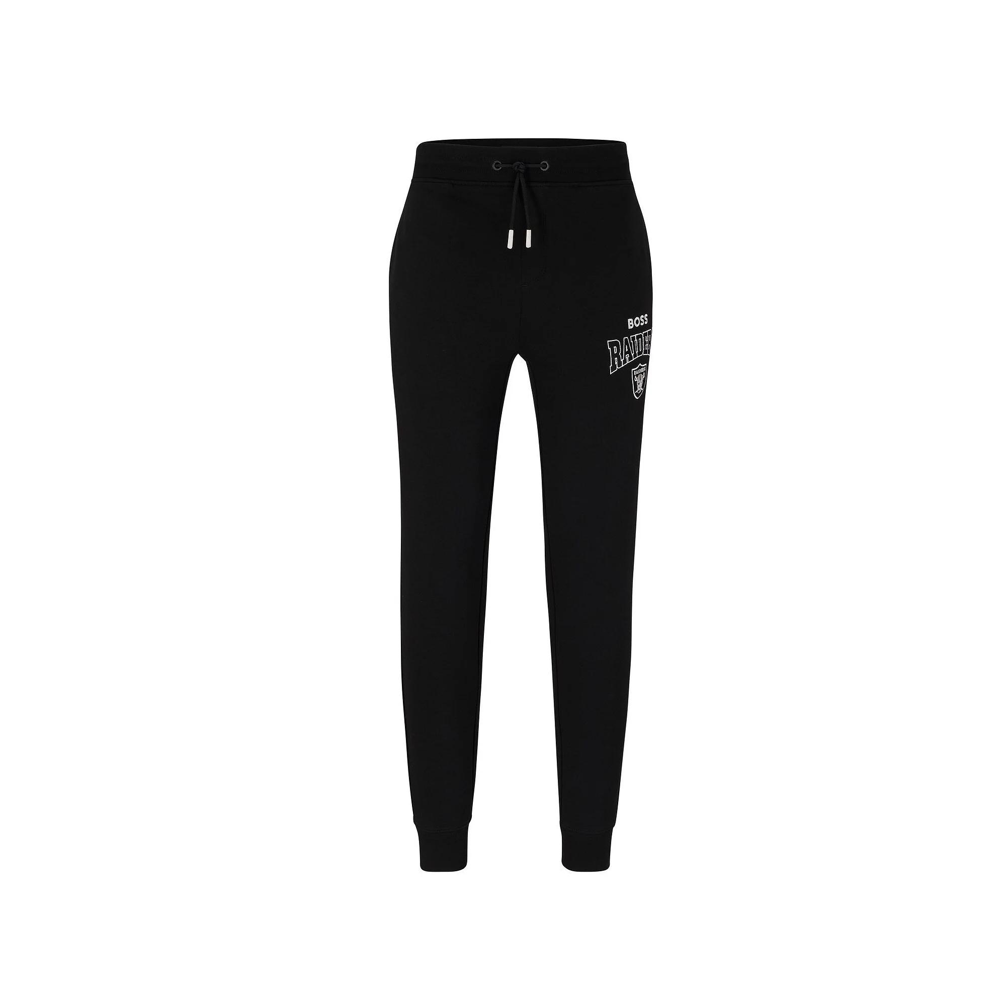 Men's BOSS X NFL  Black/White Las Vegas Raiders Snap Pants, Size: XL, Lvr Black Product Image