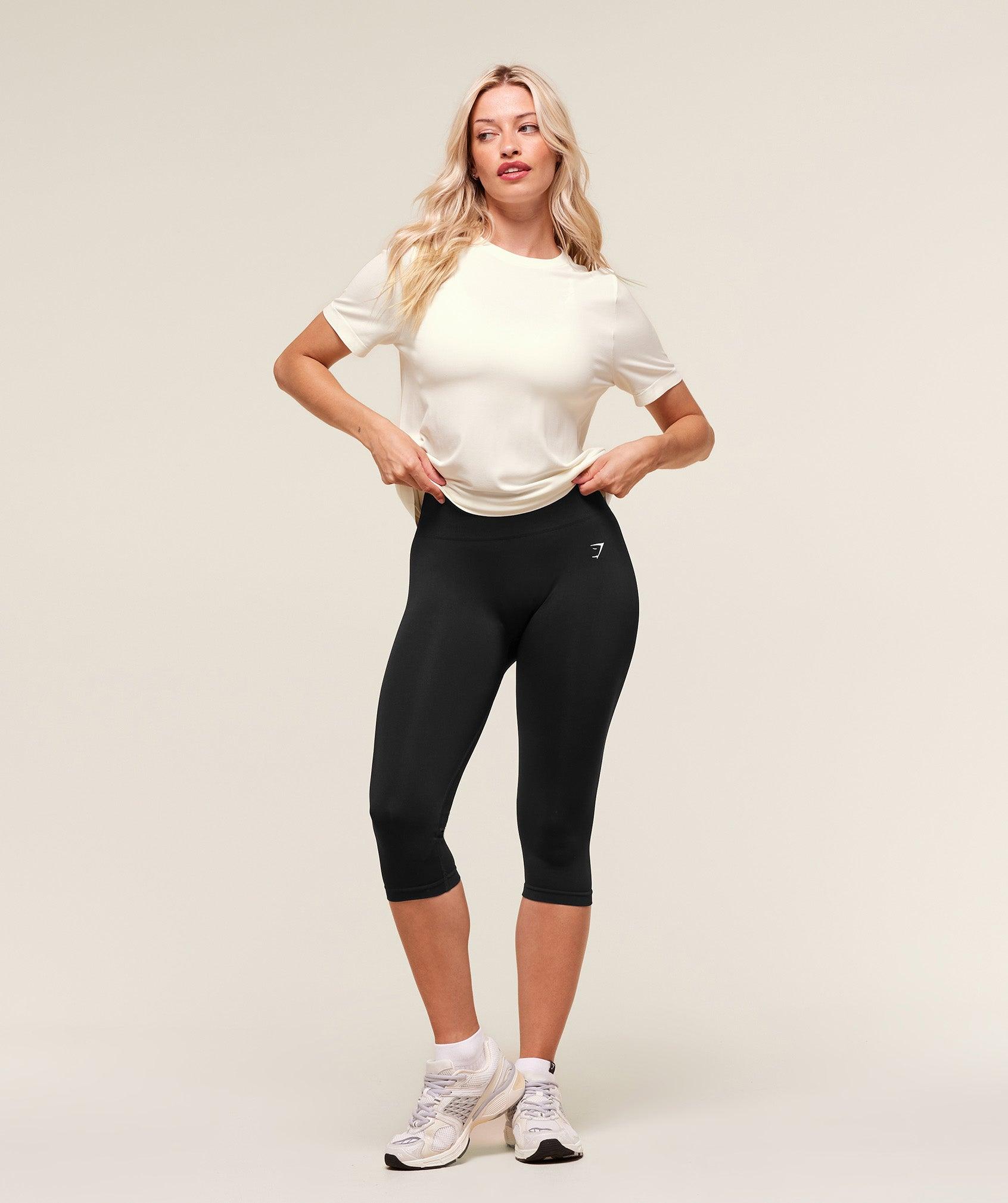 Gymshark Everyday Seamless T-Shirt - Soft White Female Product Image