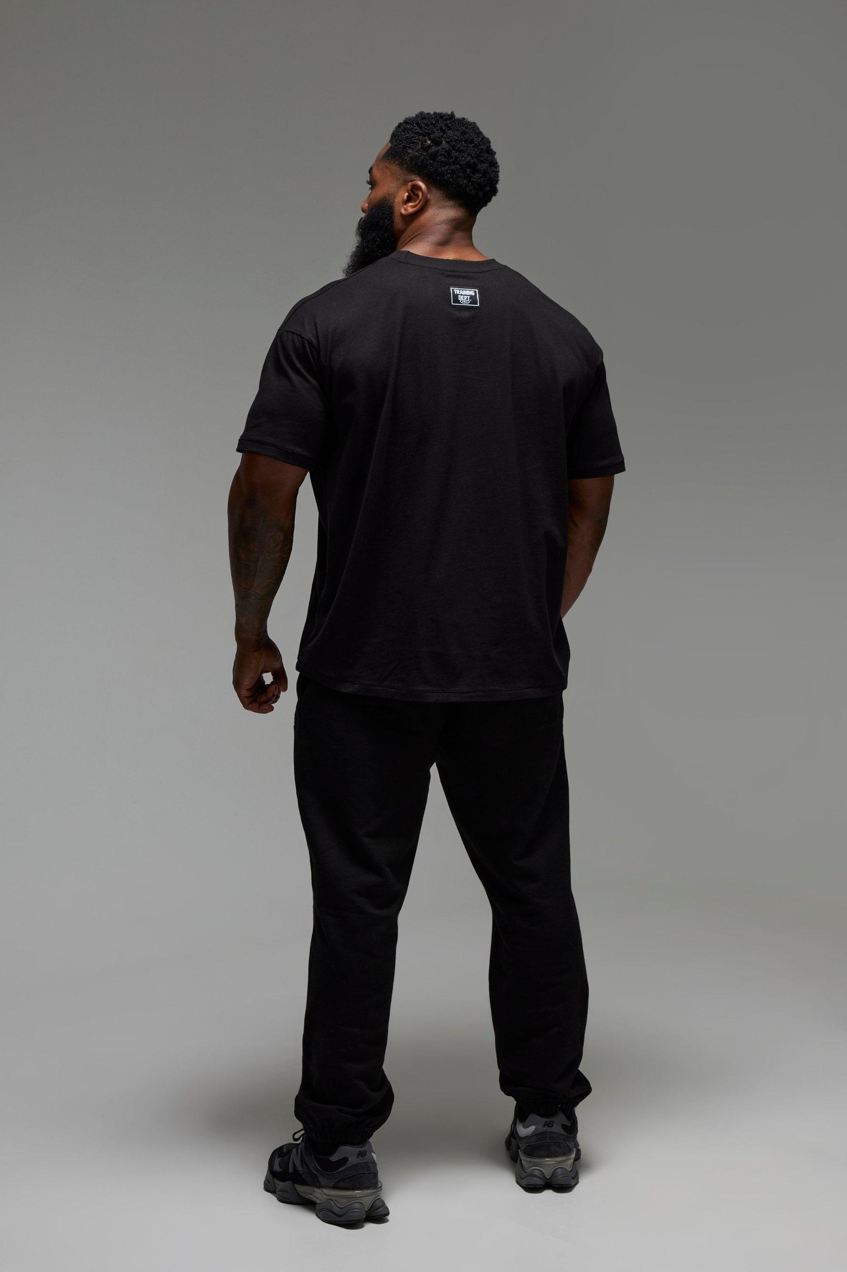 Man Active Training Dept Oversized Sweatpants | boohooMAN USA Product Image