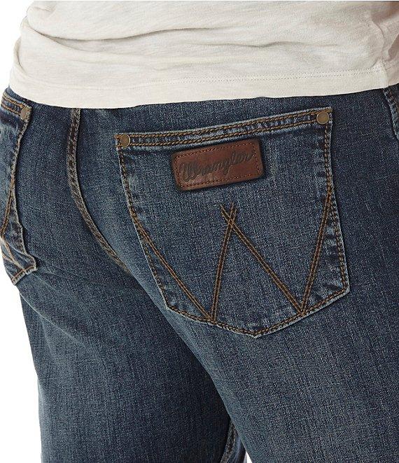 Wrangler® Retro® Bozeman Slim Fit Straight Leg Jeans Product Image