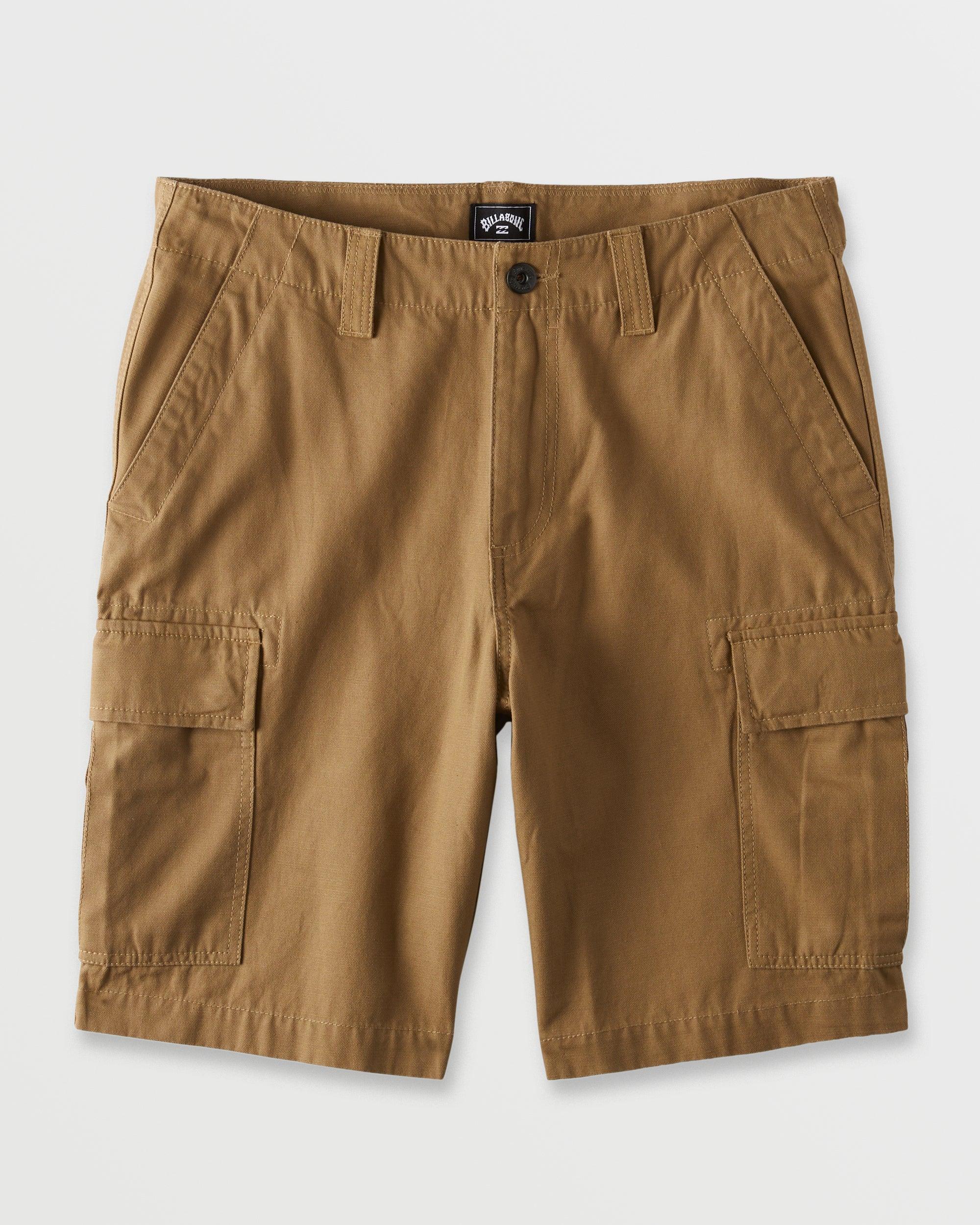 Combat Cargo 21" Shorts - Light Khaki Male Product Image
