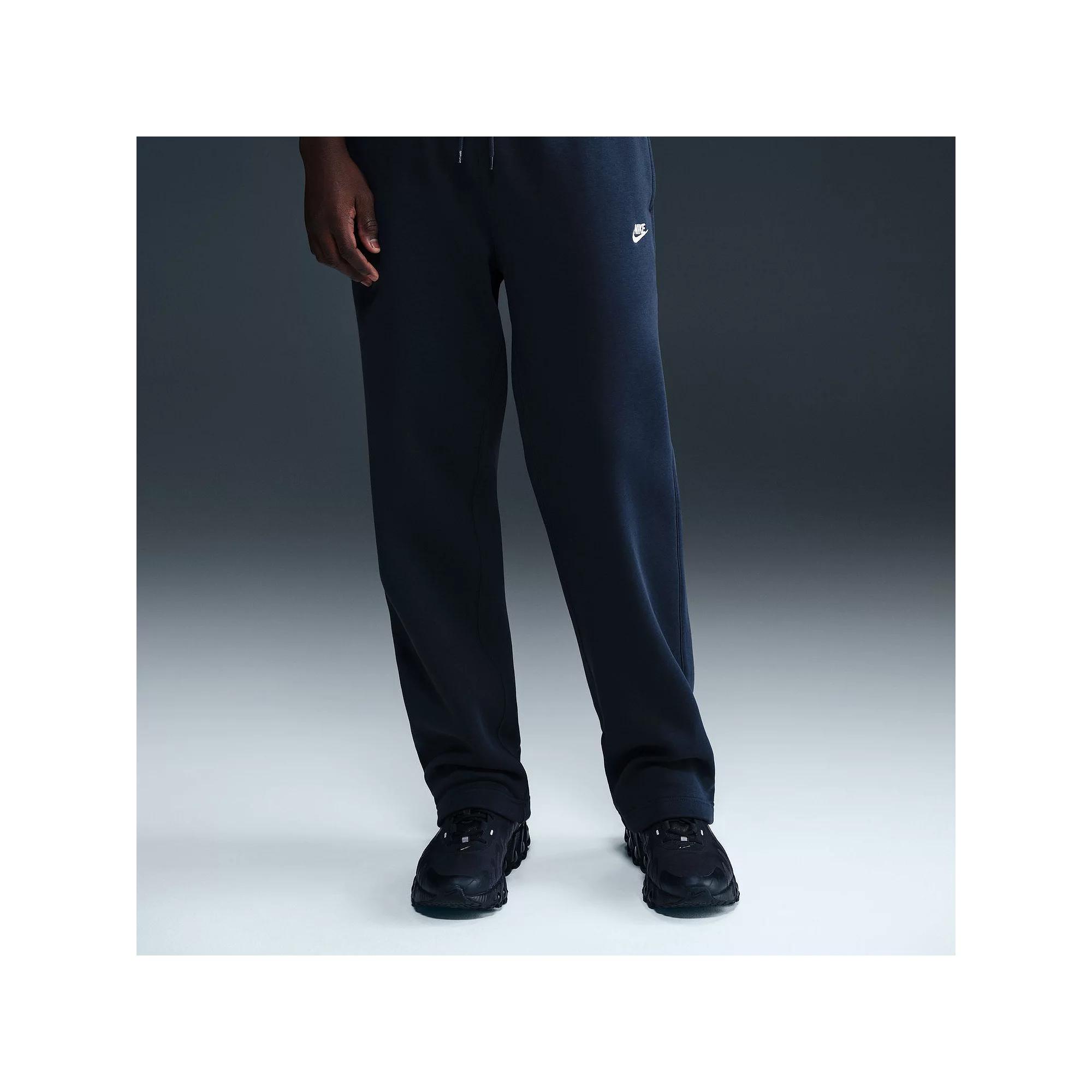 Nike Mens Club Open-Hem Fleece Pants | FN3730-451 Product Image