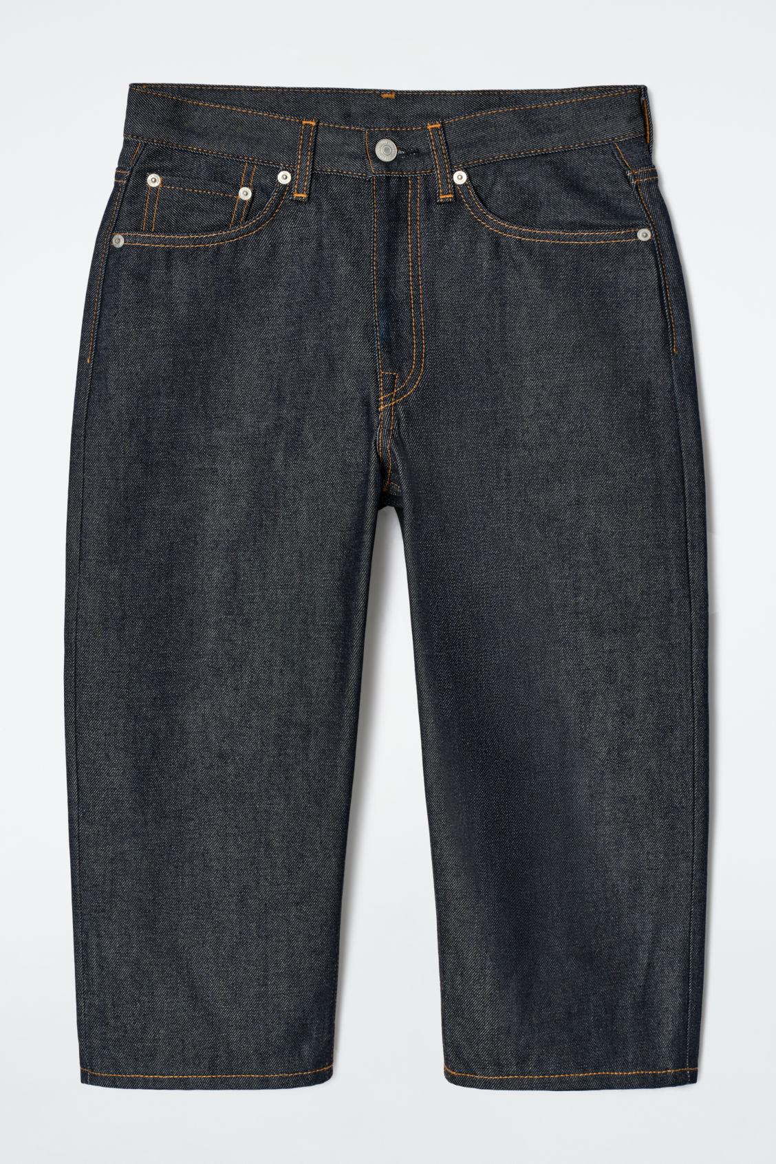 LONGLINE DENIM SHORTS Product Image