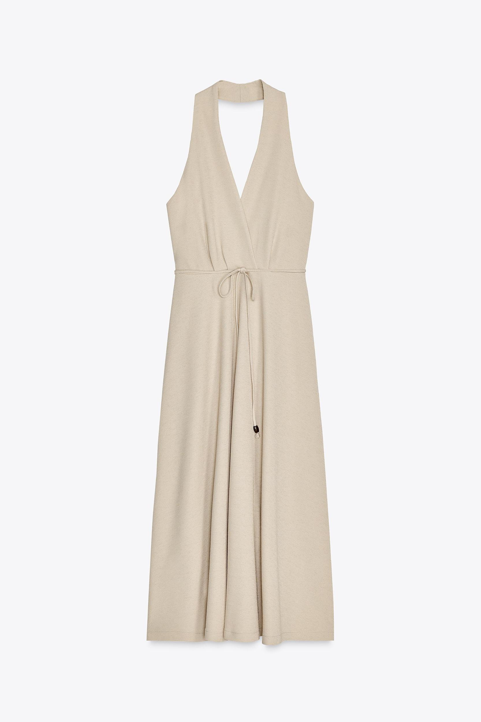 HALTER BELT DRESS Product Image