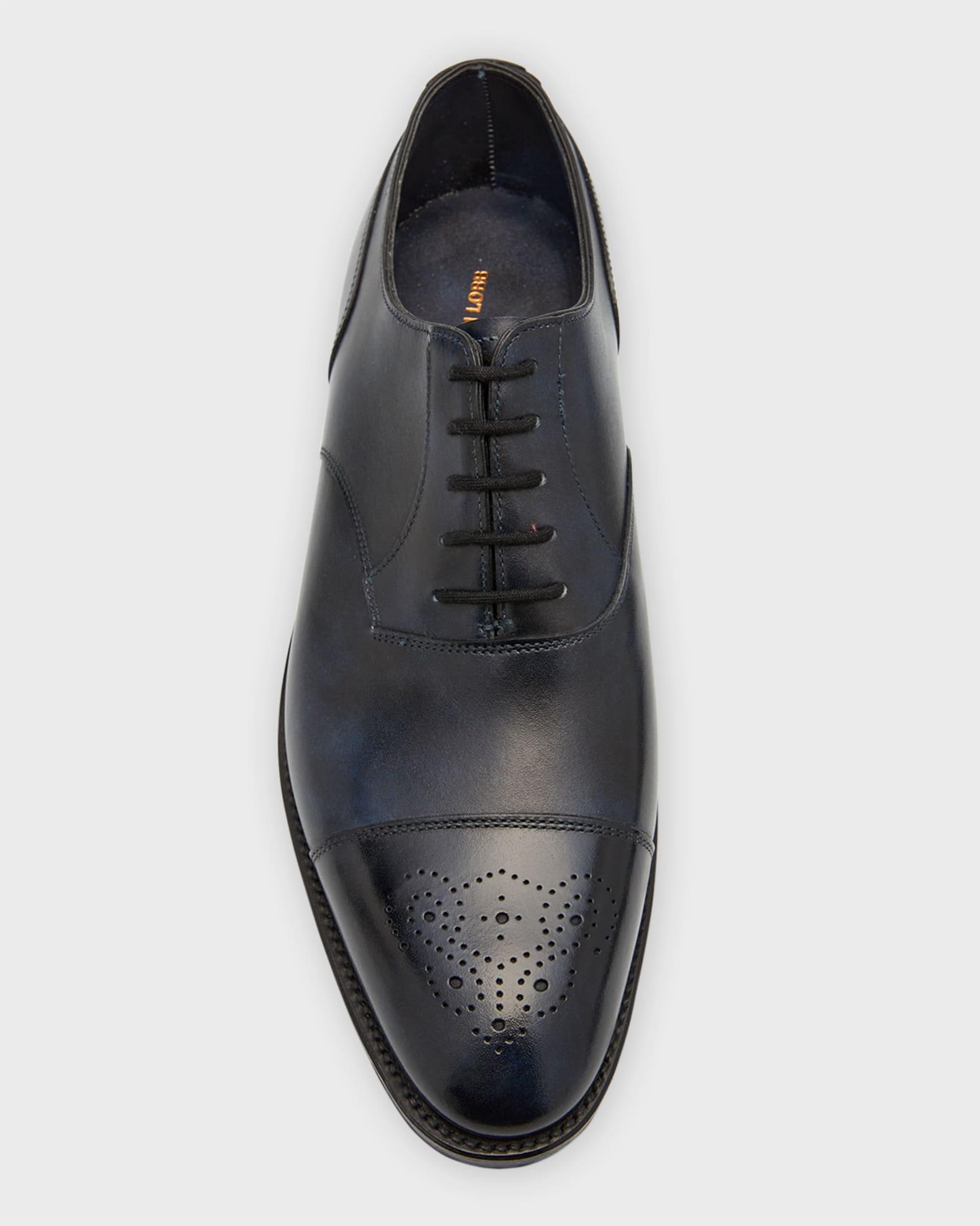 Men's Hartland Cap Toe Brogue Leather Oxfords Product Image