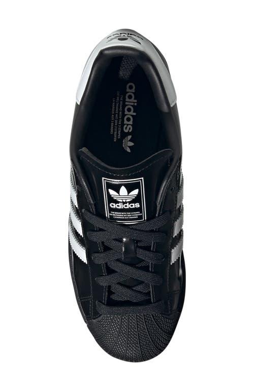 adidas Superstar II Sneaker in Black/Black/White at Nordstrom, Size 10.5 Women's Product Image