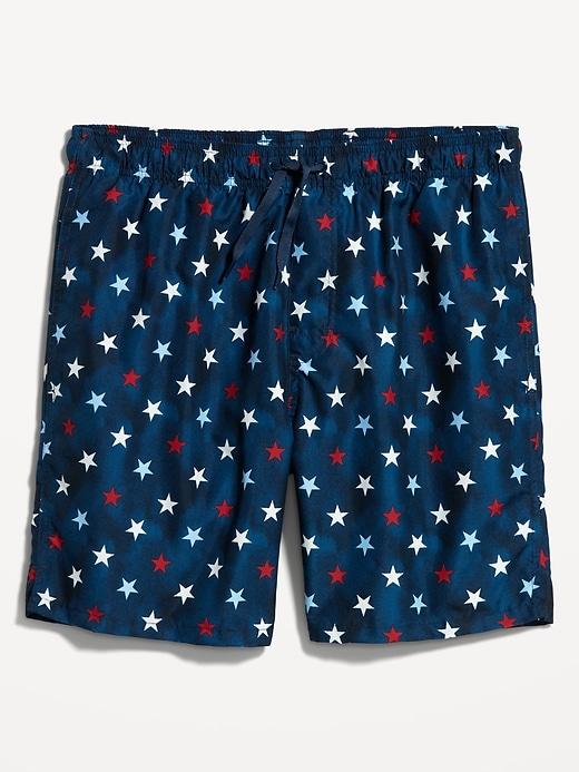Printed Swim Trunks -- 7-inch inseam Product Image