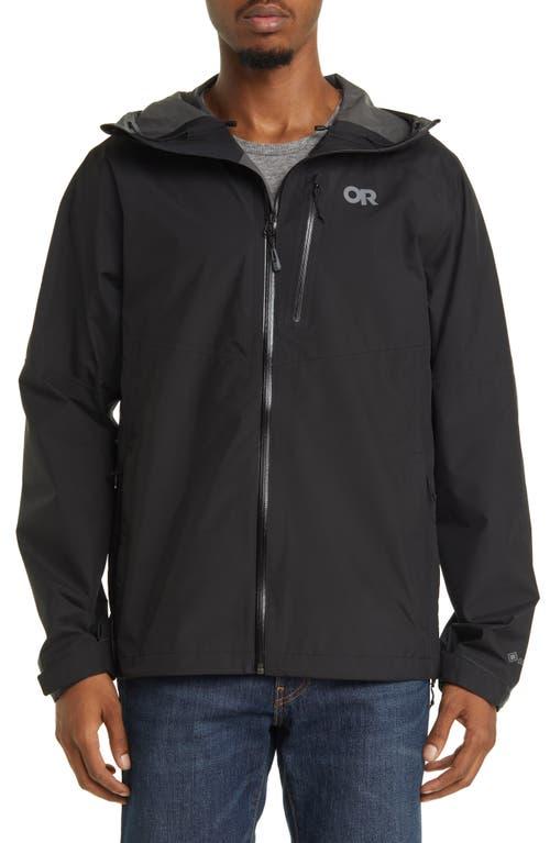 Outdoor Research Men's Foray II Waterproof Jacket in Black at Nordstrom, Size Medium Product Image