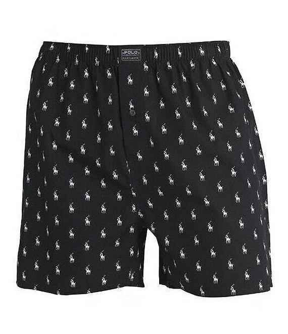 Polo Ralph Lauren Polo Player Woven Boxers Product Image