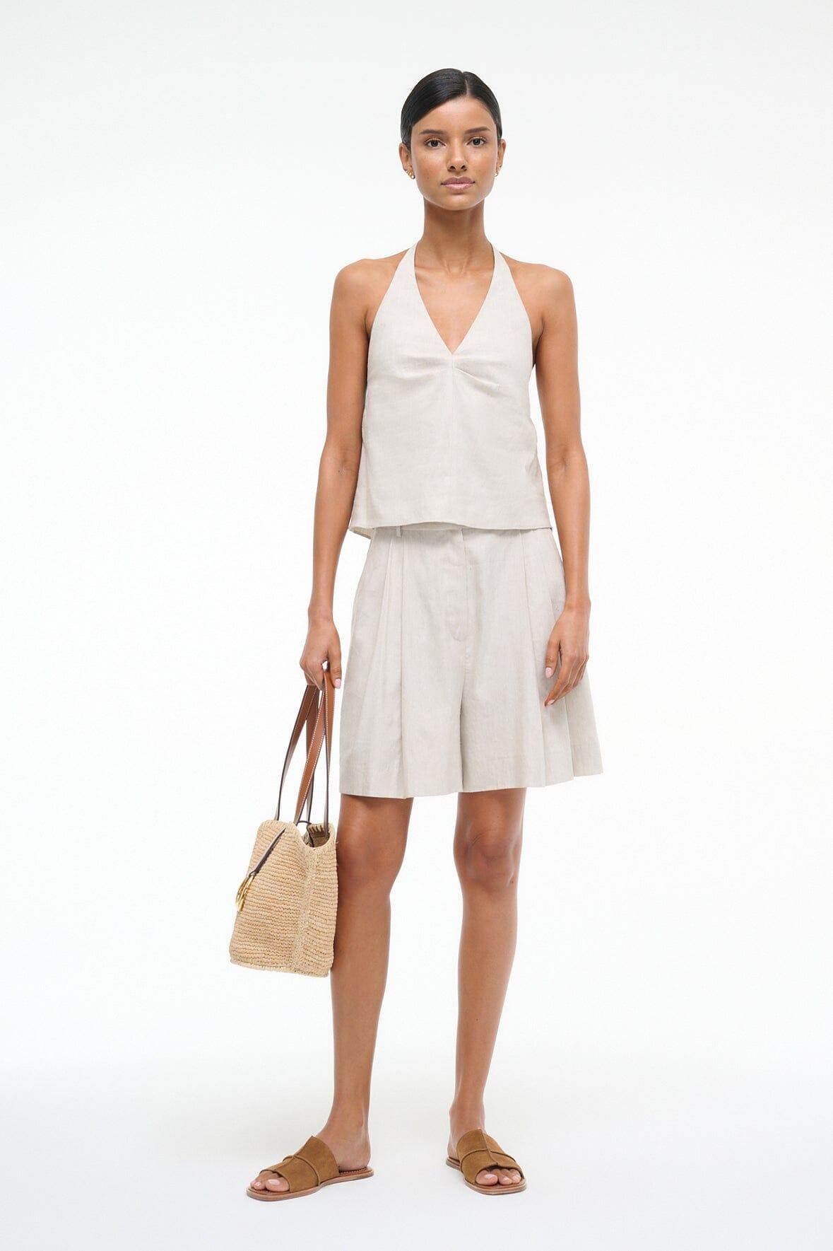 CORSO LINEN TOP | NATURAL Product Image