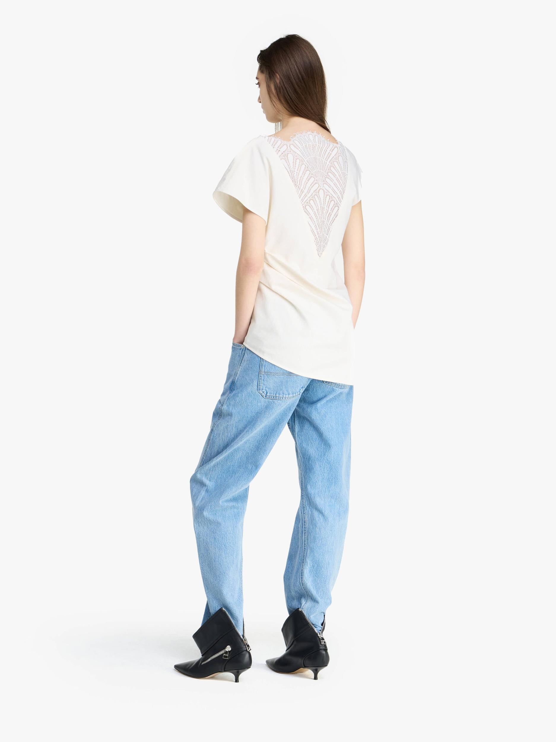 ASYMMETRIC DRAPED TOP Product Image