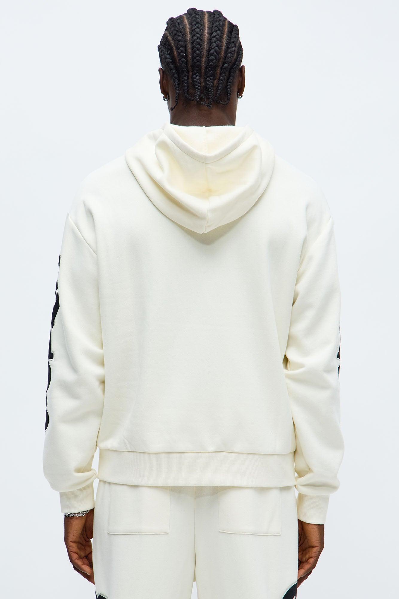 Order And Chaos Hoodie - Cream Product Image