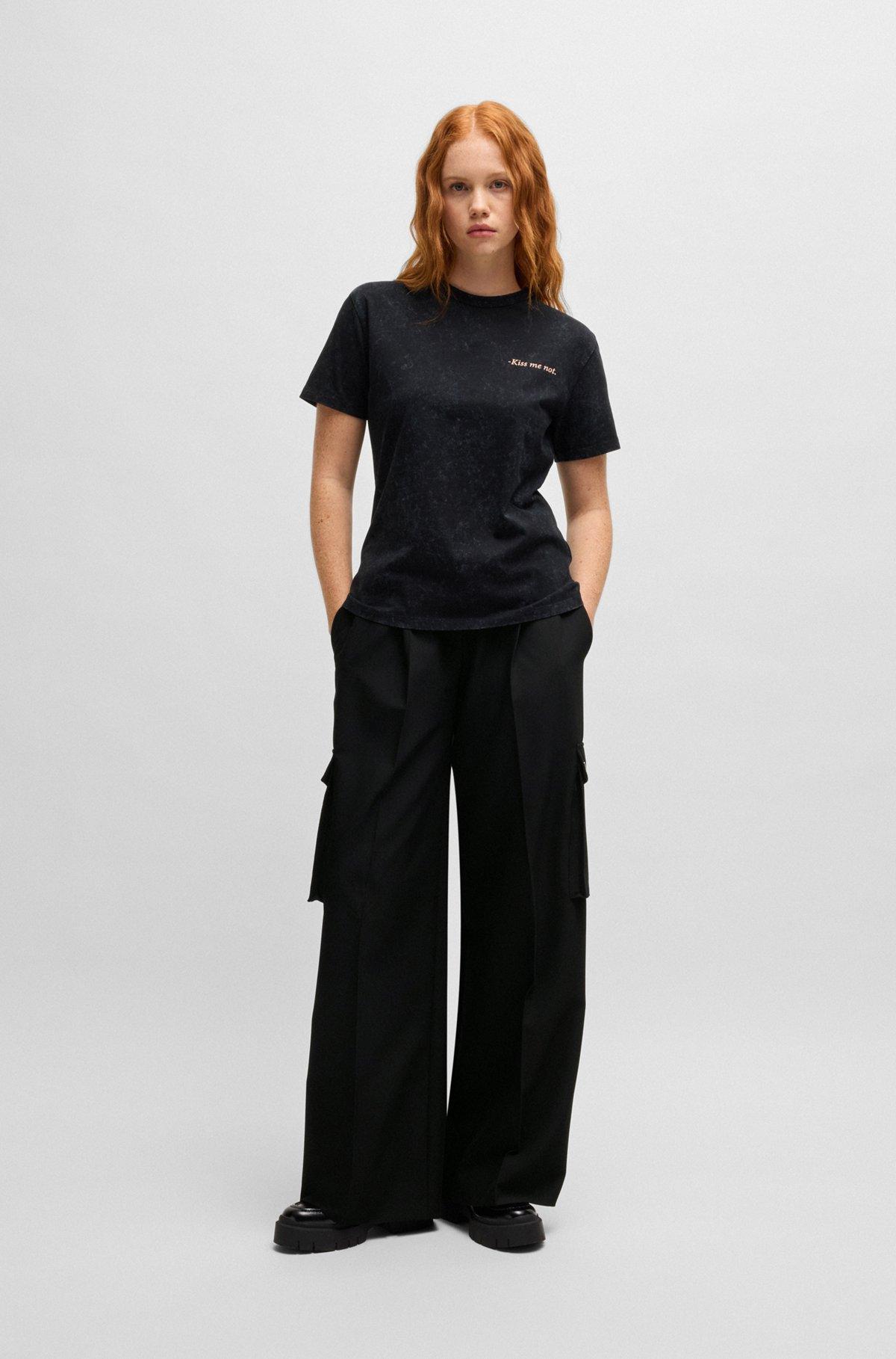 Regular-fit cargo trousers in stretch material Product Image