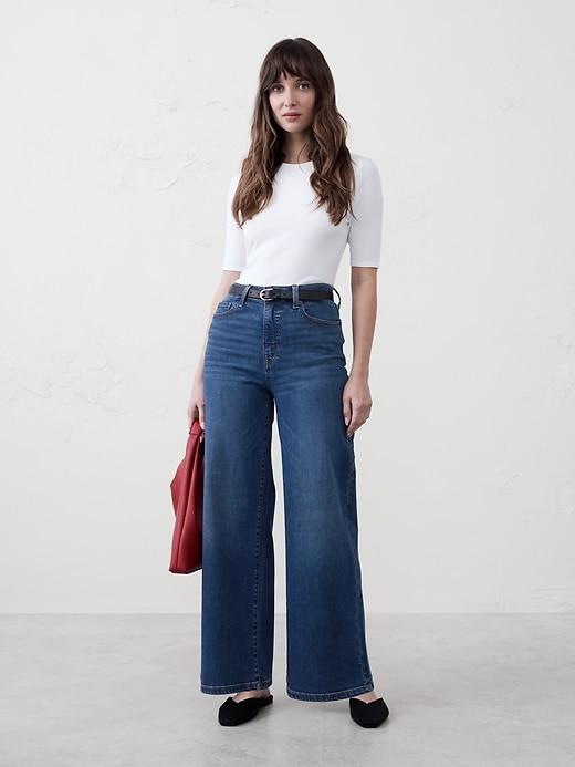High-Rise Wide-Leg Jean Product Image