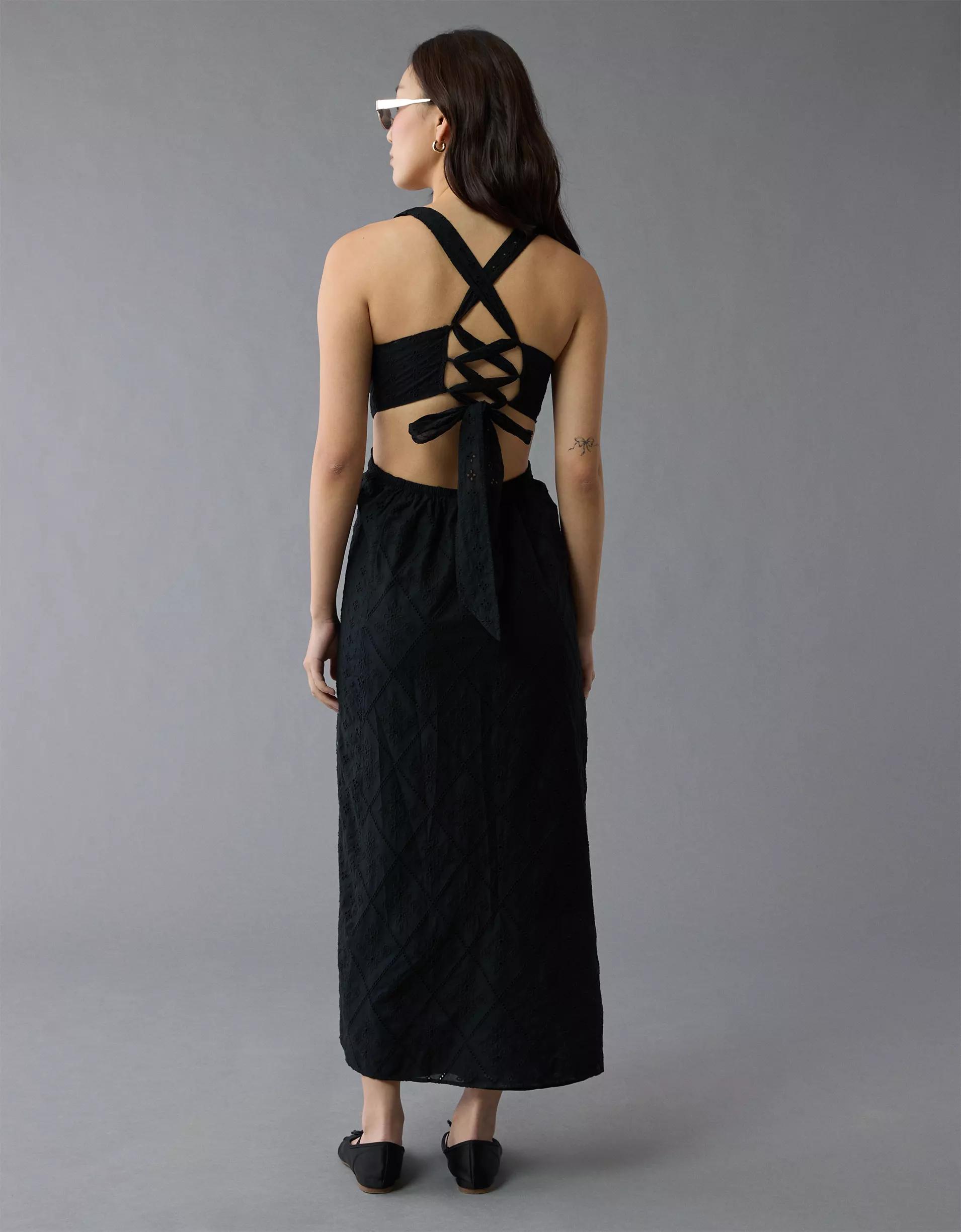 AE Cut-Out Midi Dress Product Image
