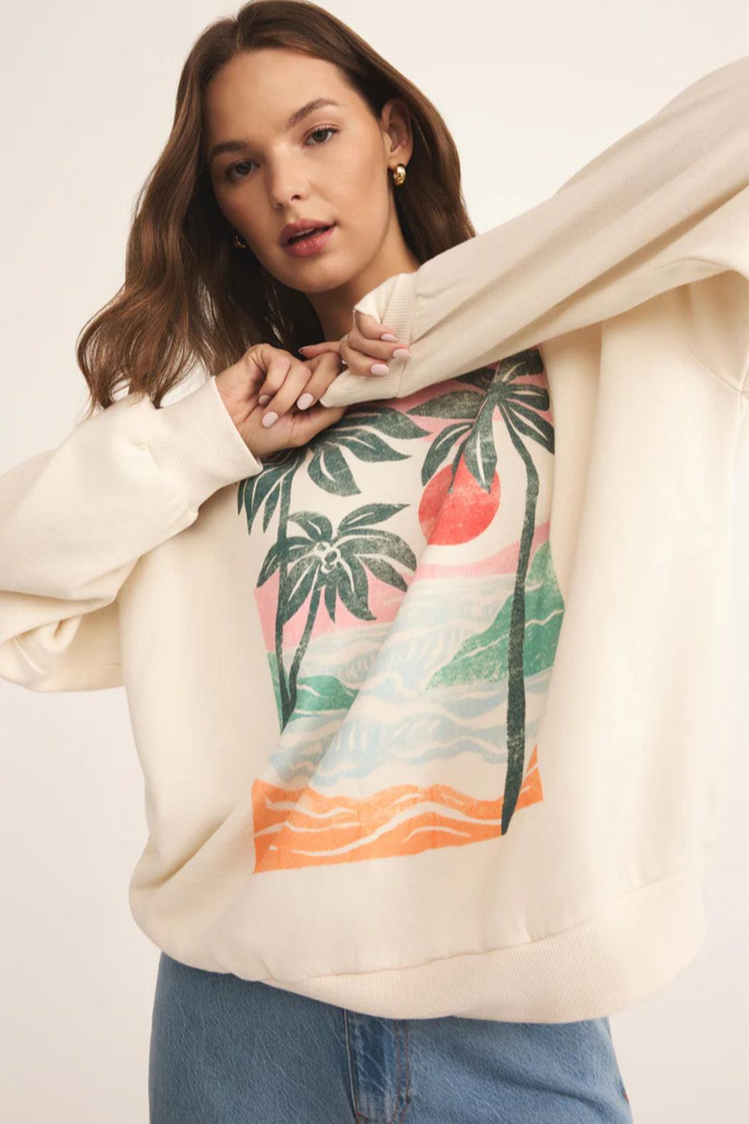 High Tide Sunday Sweatshirt Product Image