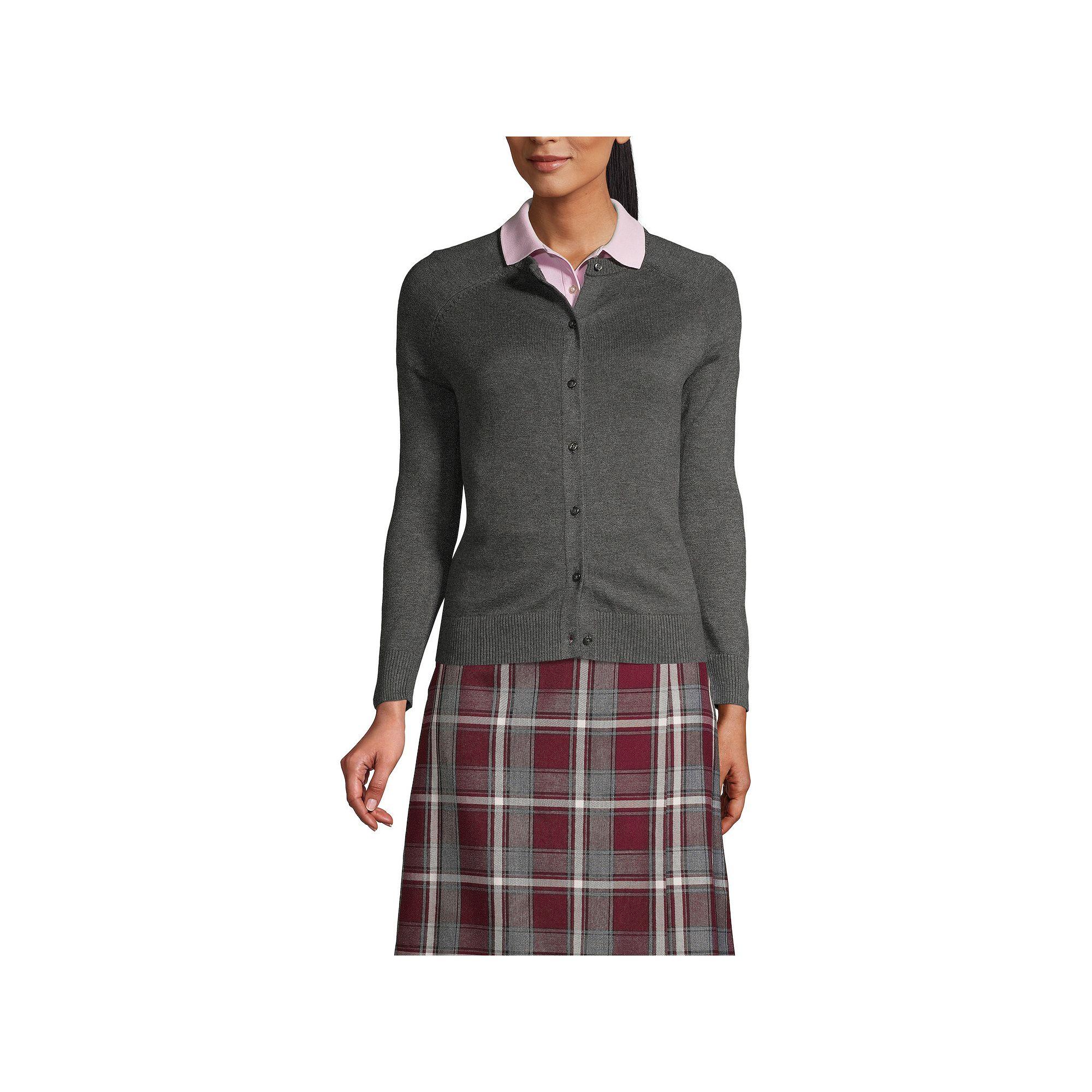 Women's Lands' End Cotton Modal Cardigan Sweater,  Product Image