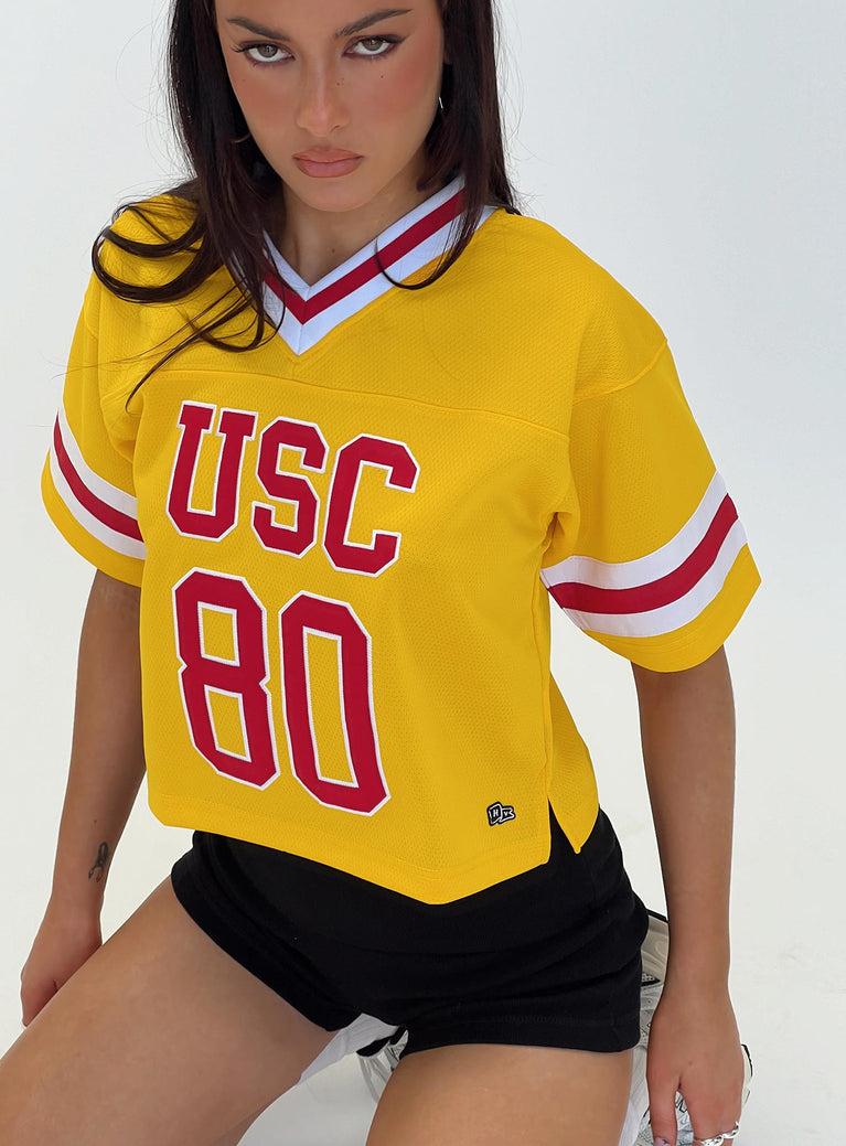 USC Football Jersey Gold Product Image