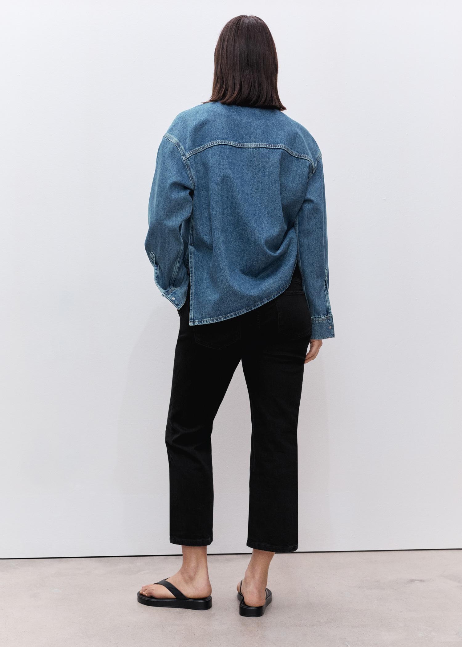 Maternity Straight Jeans - Women | MANGO USA Product Image