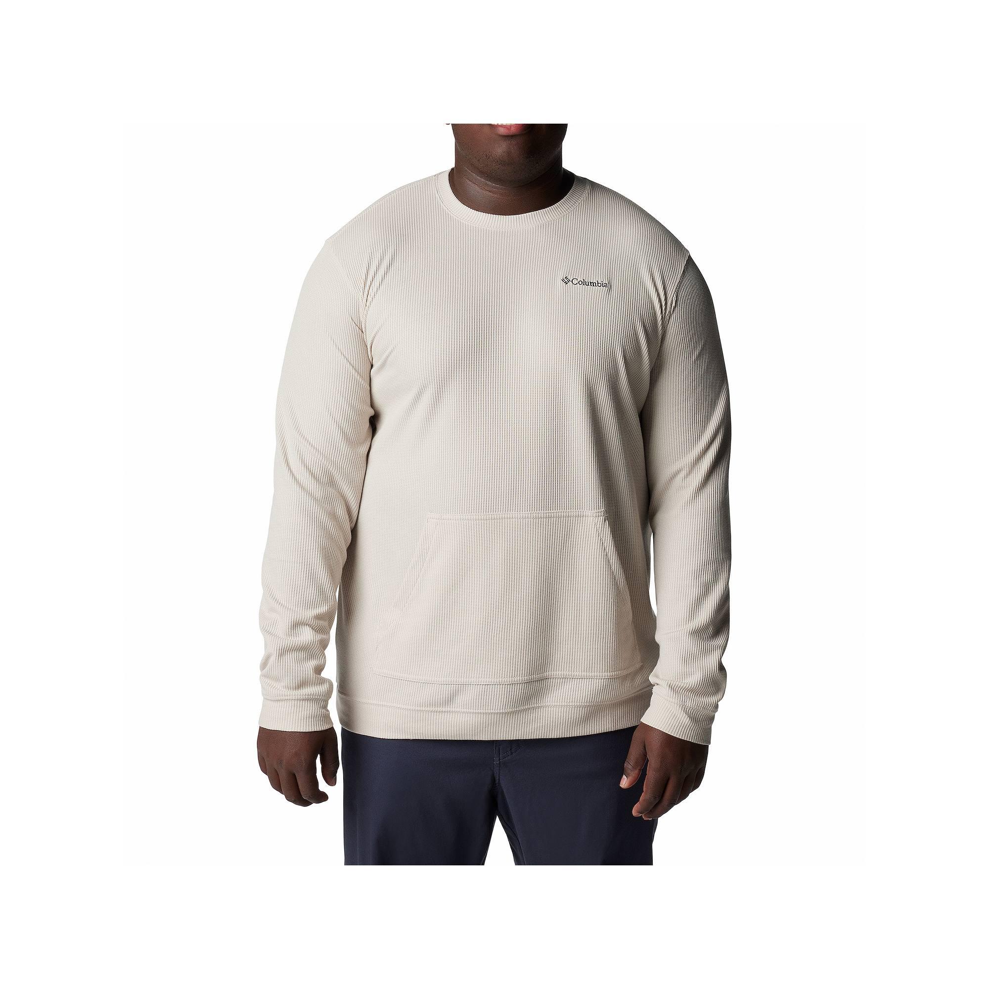 Big & Tall Columbia Pitchstone Knit Crew Sweatshirt, Men's,  Product Image