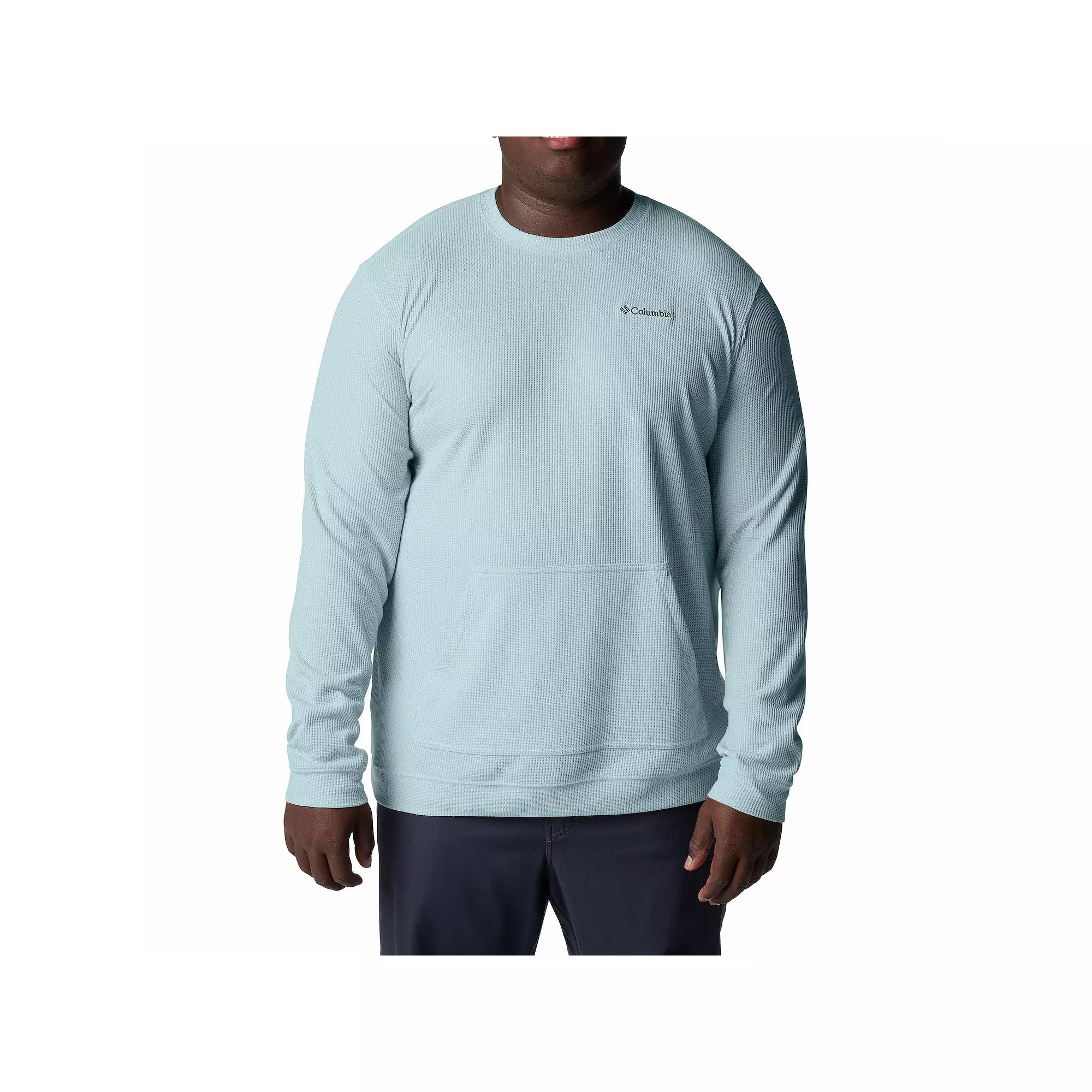 Big & Tall Columbia Pitchstone Knit Crew Sweatshirt, Men's,  Product Image