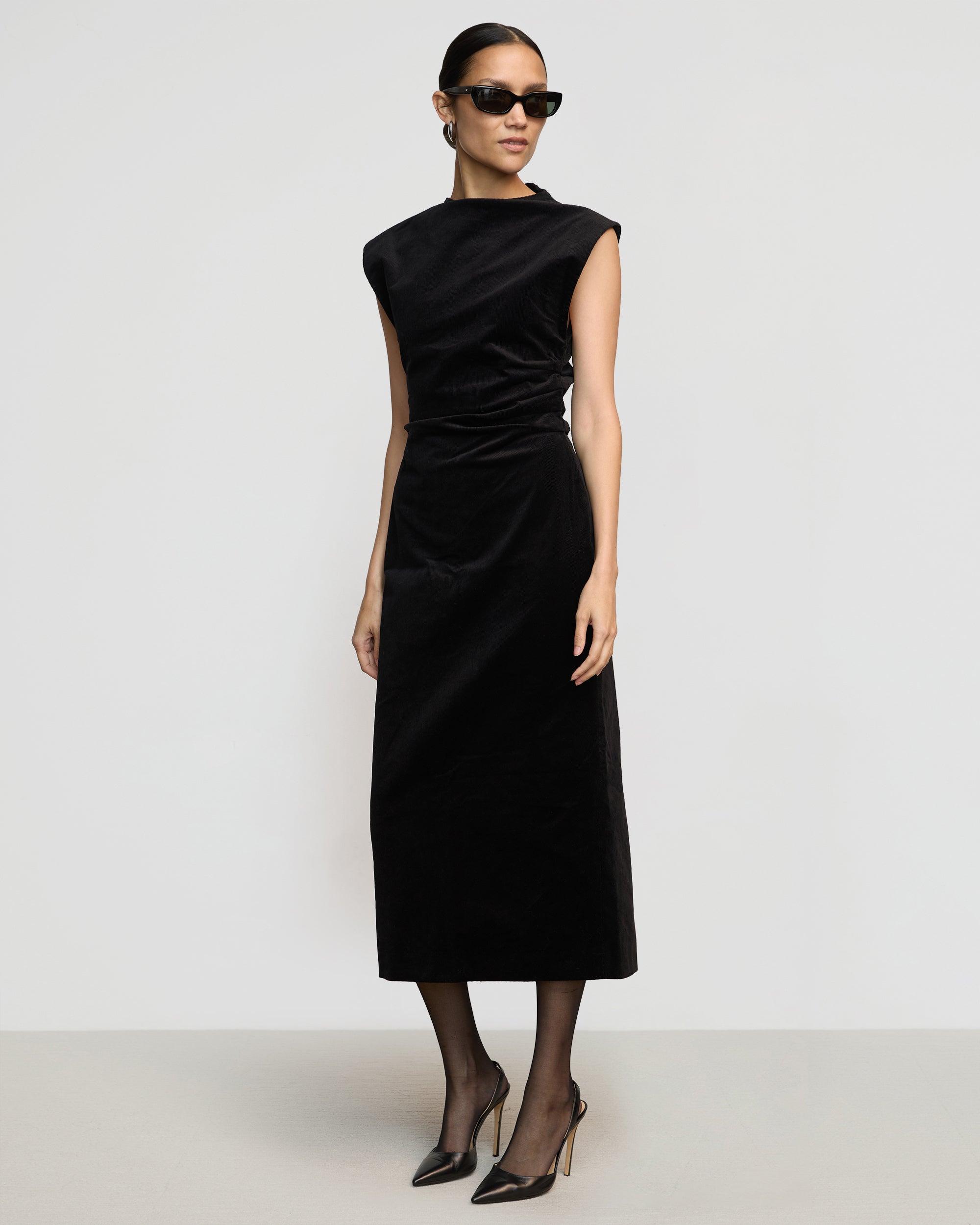 Cambria Structured Corduroy Dress Product Image