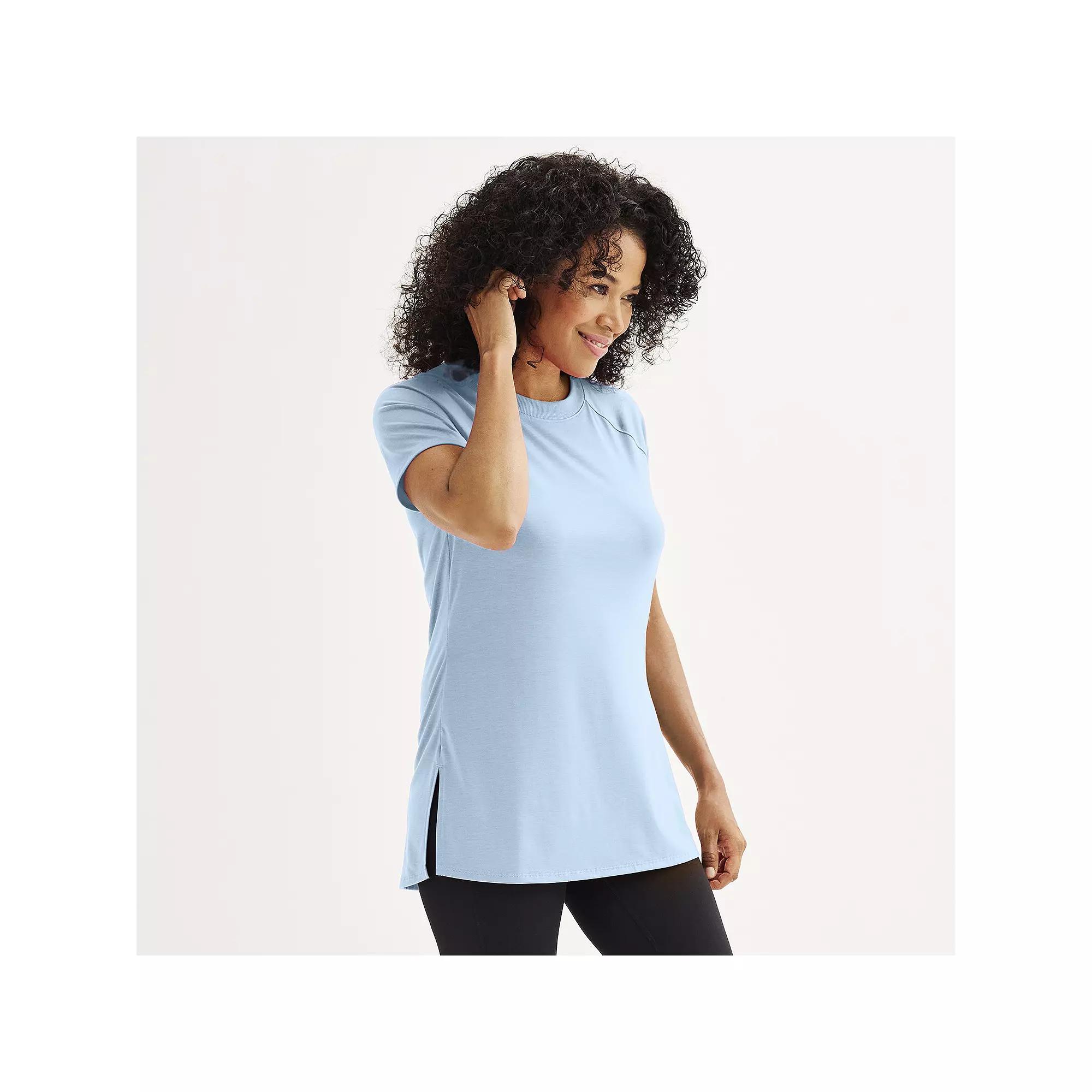 Women's Tek Gear® Essential Short Sleeve Tunic Tee,  Product Image