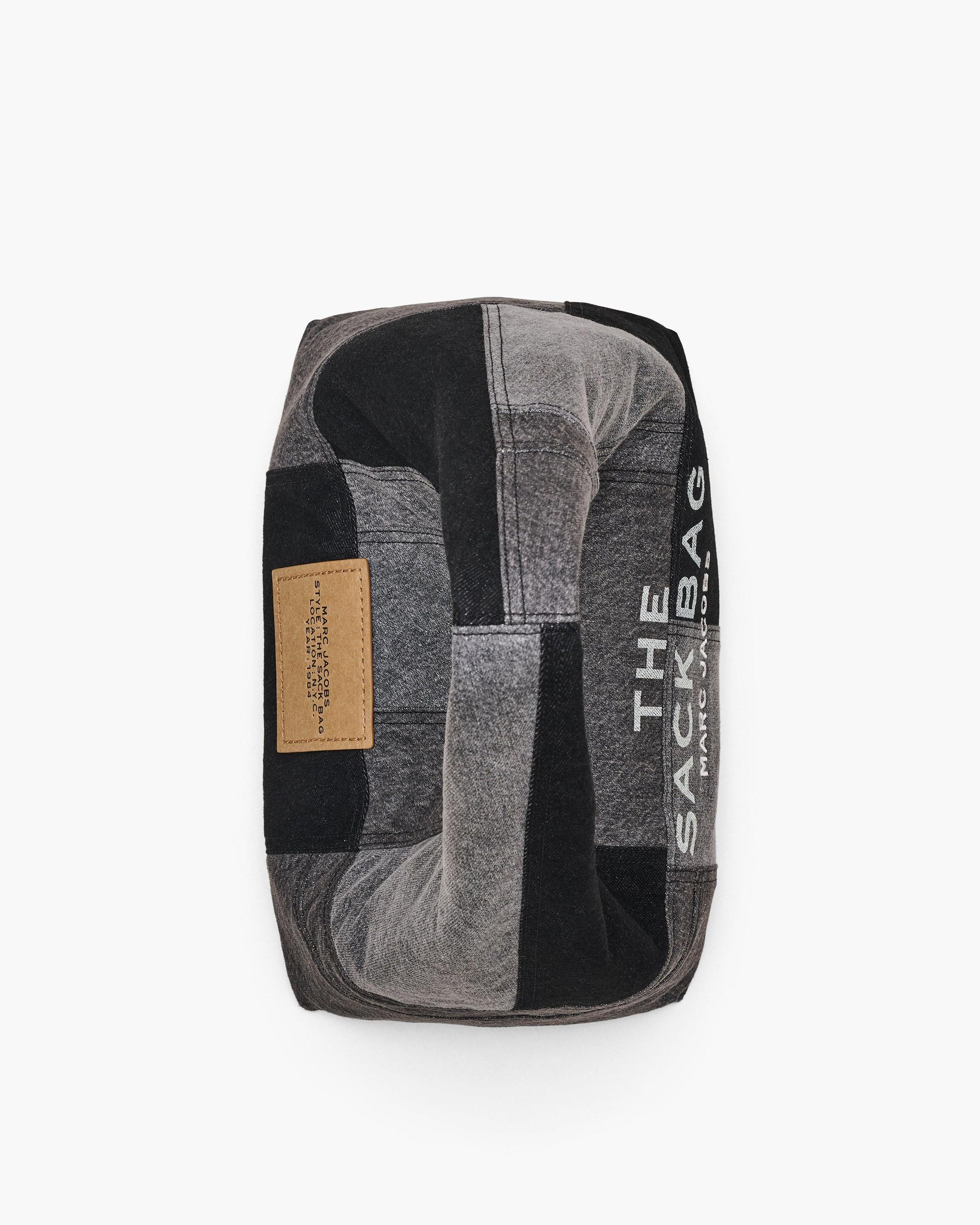 The Patchwork Denim Sack Bag Product Image