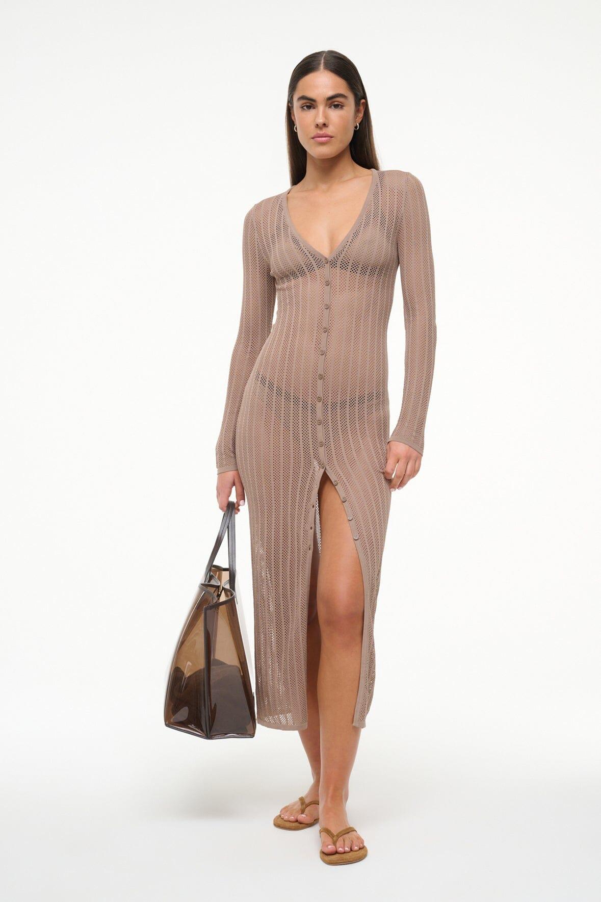 SHOKO COVERUP DRESS | TAUPE Product Image