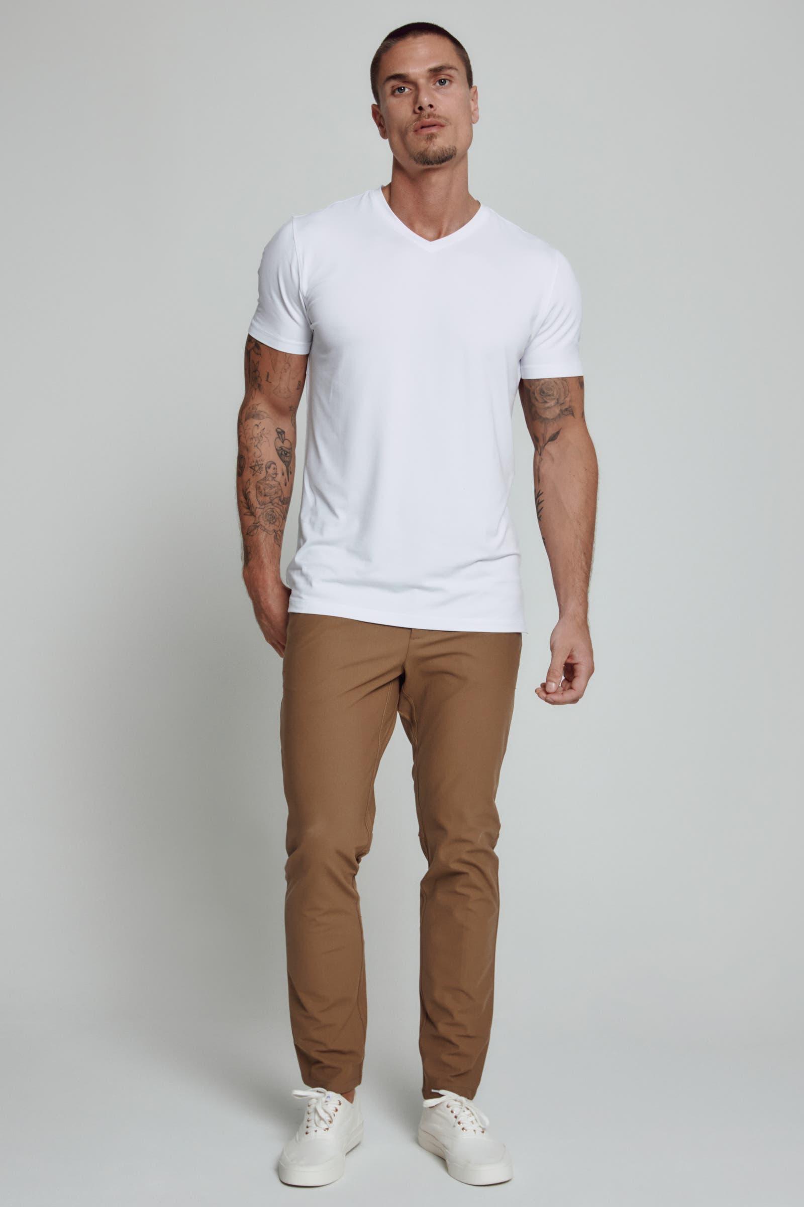 Core™ V-Neck Tee - White Product Image