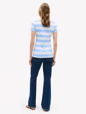 Rugby Stripe Crewneck T-Shirt Product Image