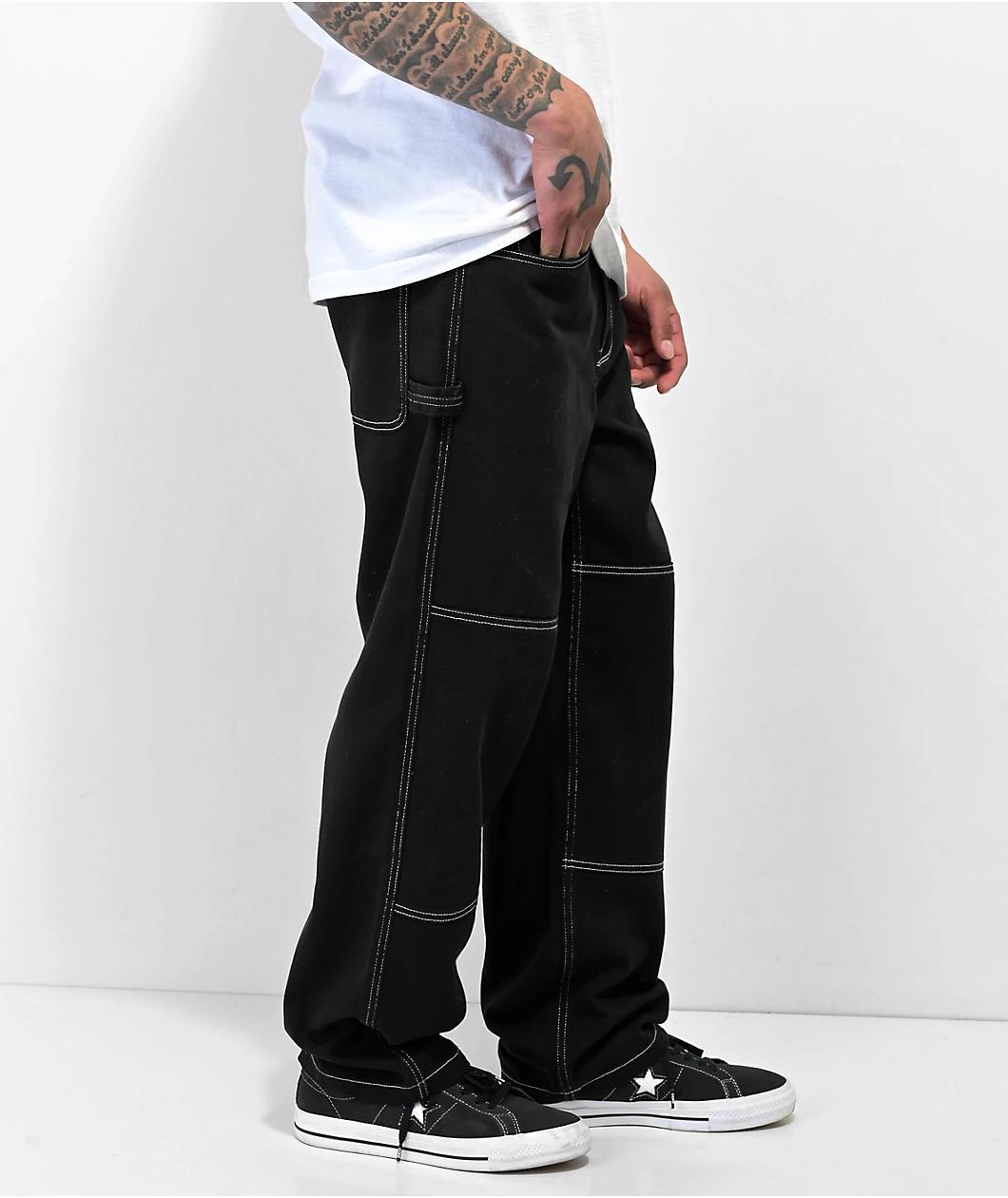 Empyre Black Carpenter Skate Jeans Product Image