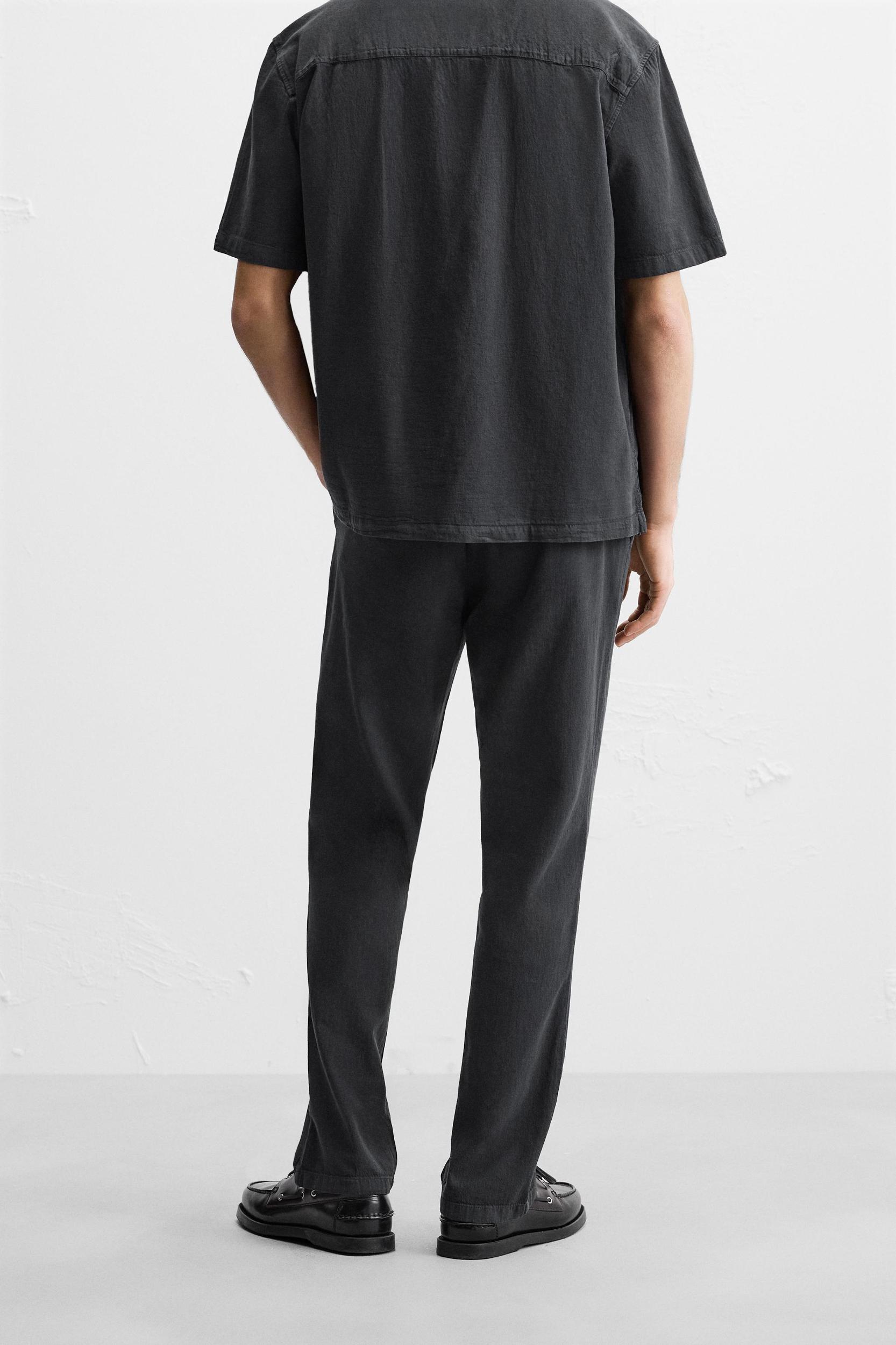 COTTON - LINEN PANTS Product Image