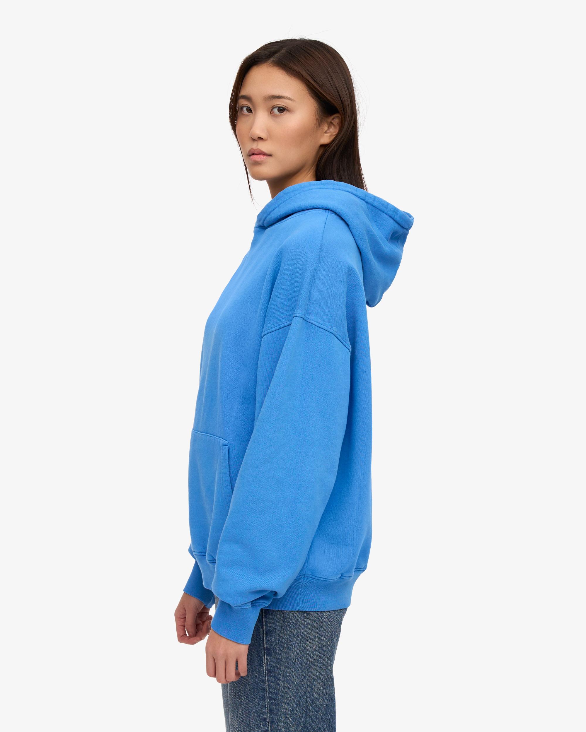 Organic Oversized Hood - Pacific Blue Product Image
