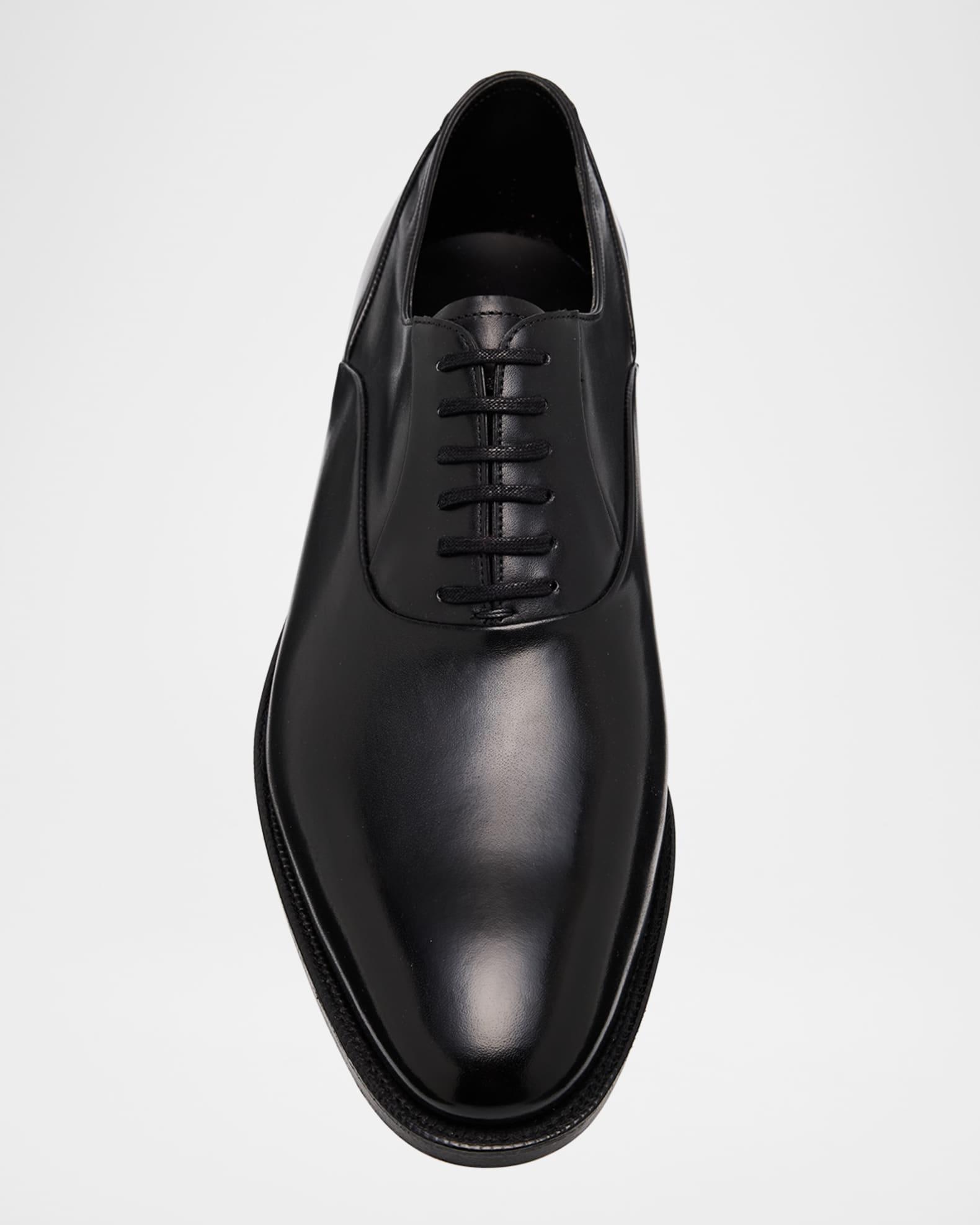 Men's Edgar Leather Oxford Derby Shoes with Shoe Tree Product Image