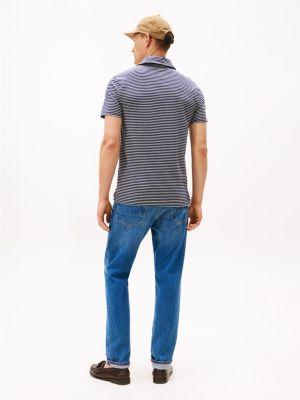 Slim Fit Stripe Polo Product Image