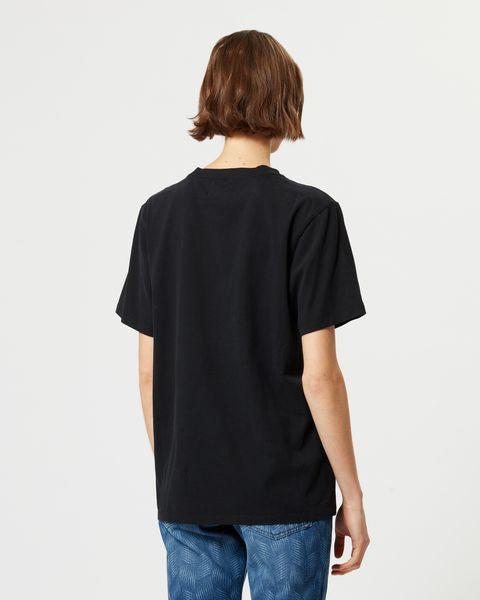 T-shirt in cotton with GIVENCHY patch Product Image
