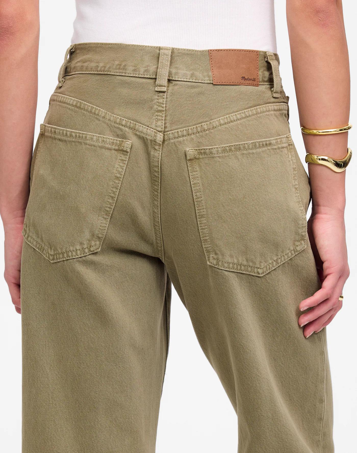 The Perfect Vintage Wide-Leg Crop Jean in Garment Dye Product Image