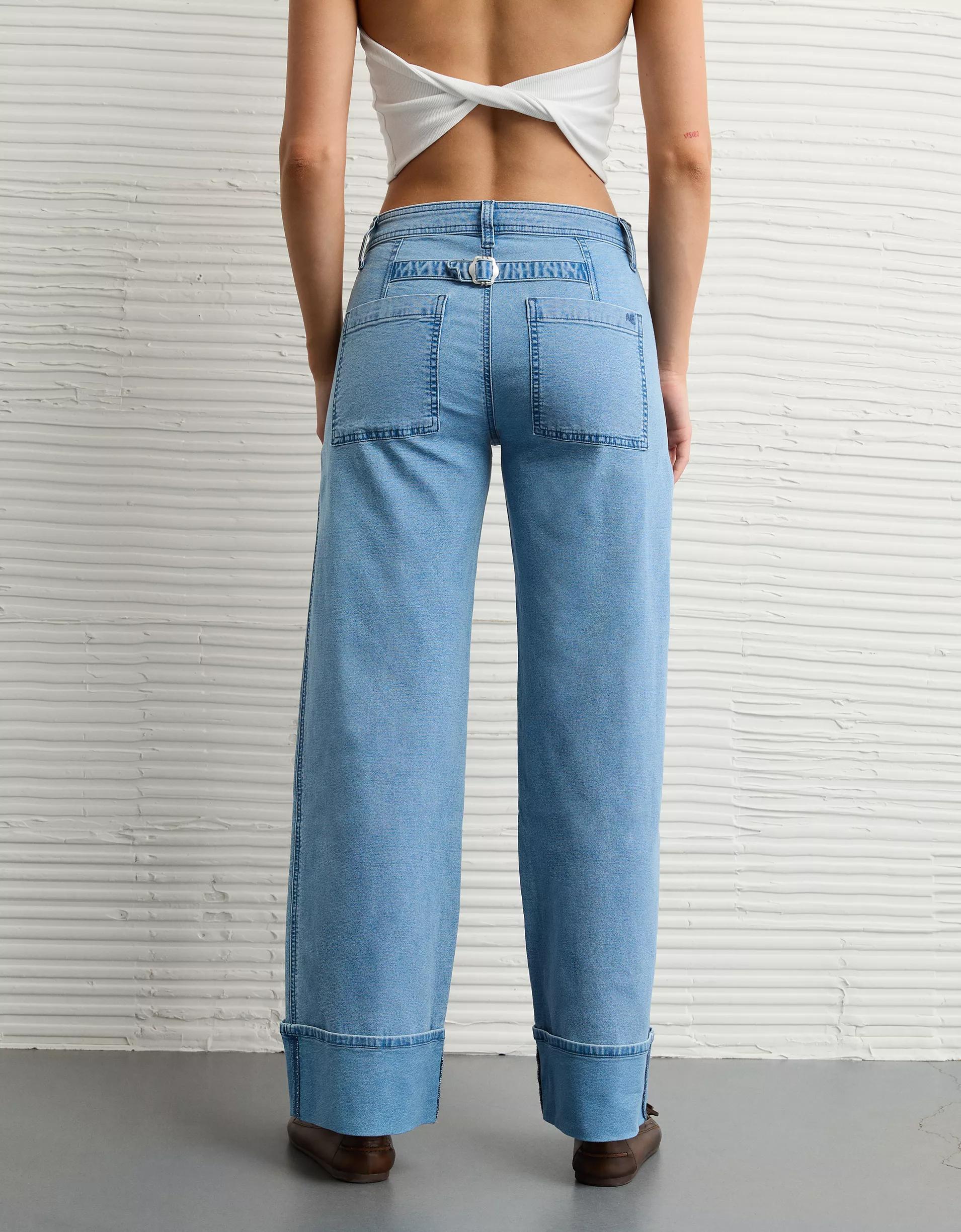 AE Stretch High-Waisted Stovepipe Pant Product Image