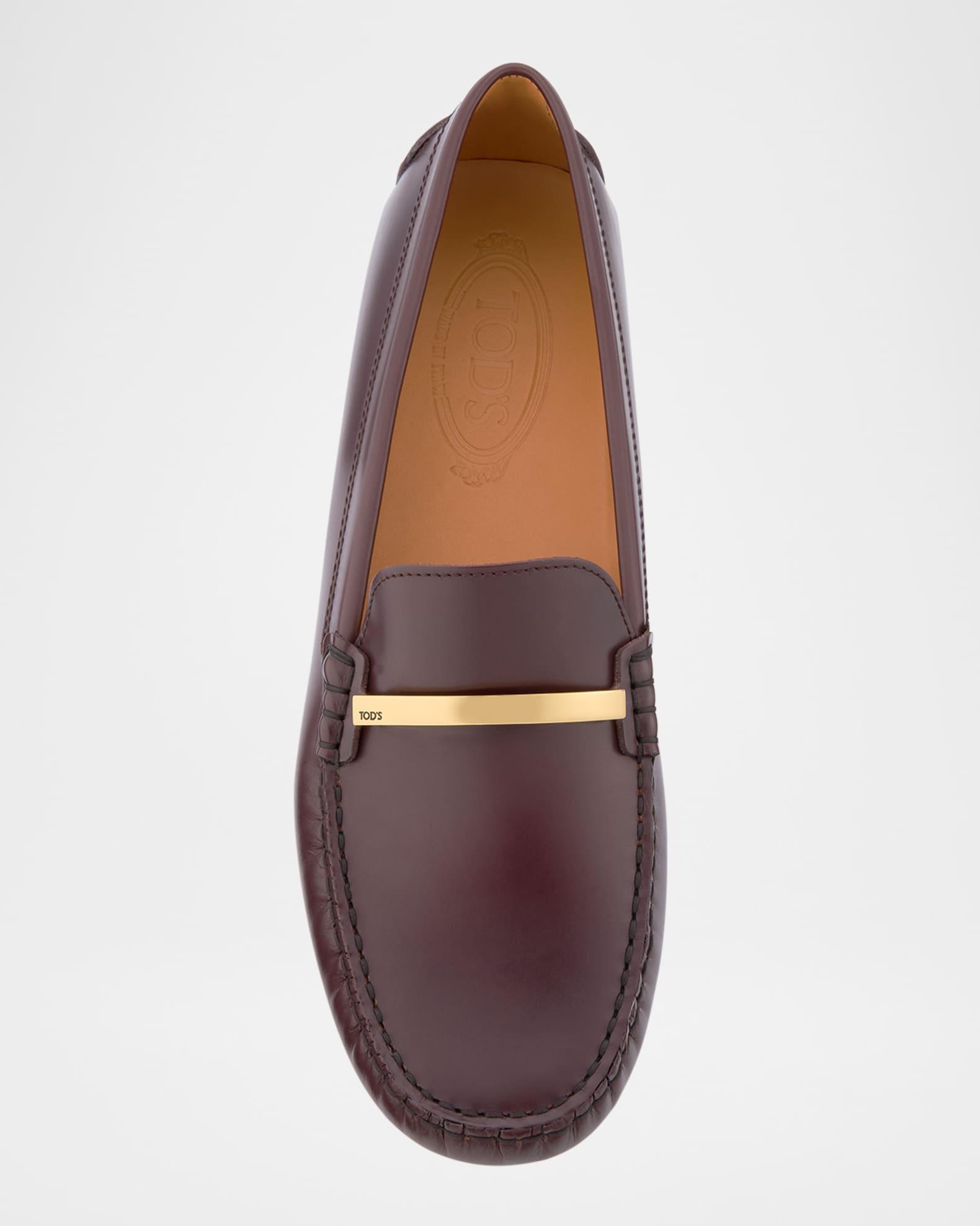 Gommino Leather Bar Driver Loafers Product Image