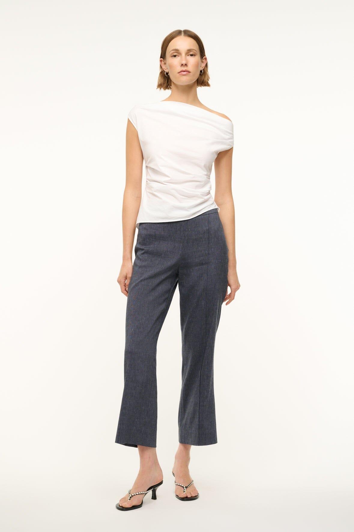 KNACK LINEN PANT | CHAMBRAY Product Image
