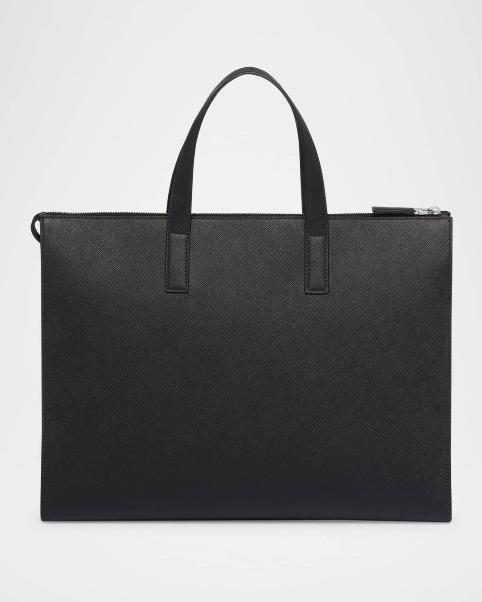 Men's Saffiano Leather Tote Bag Product Image