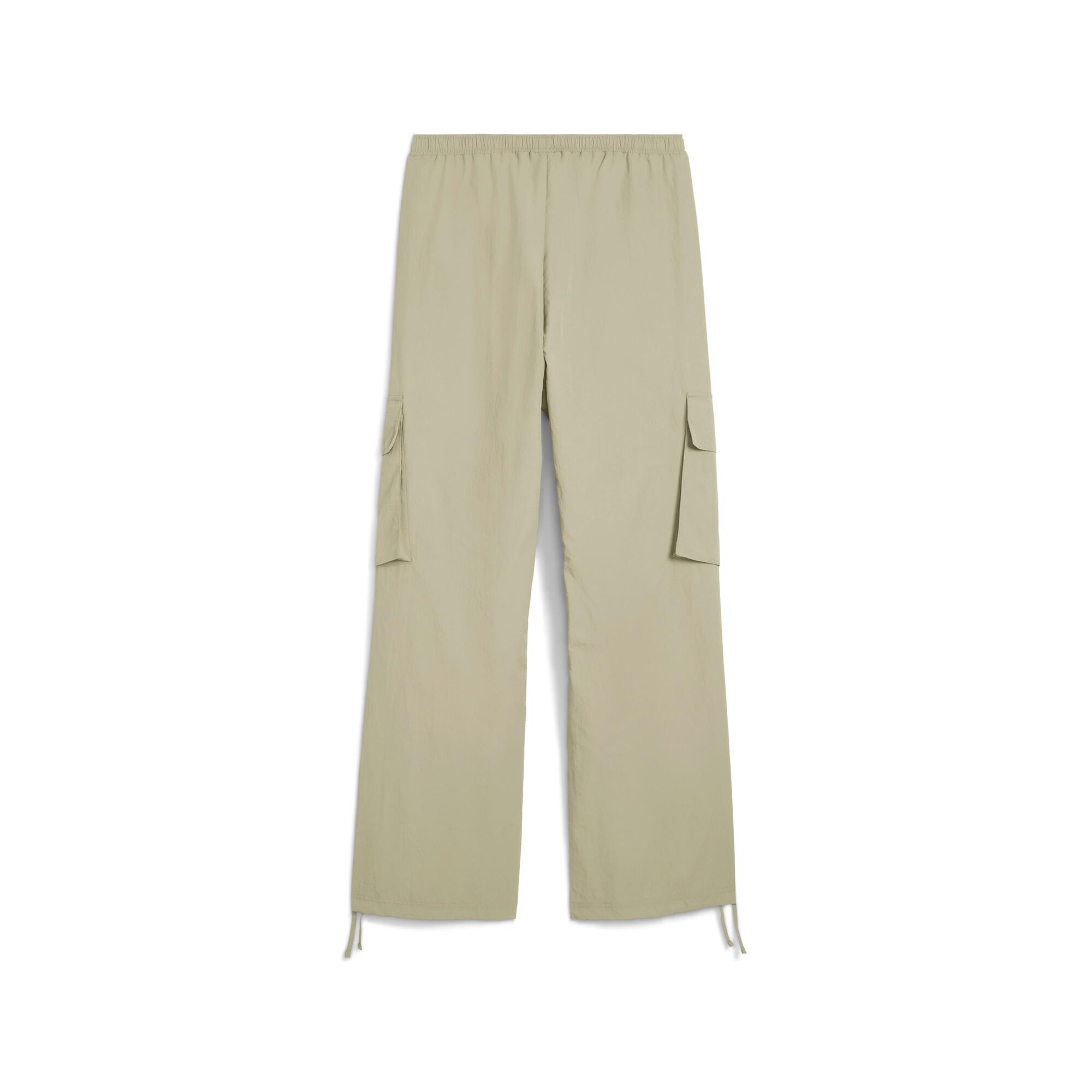 PUMA Wardrobe Essentials Women's Relaxed Woven Cargo Pants Product Image