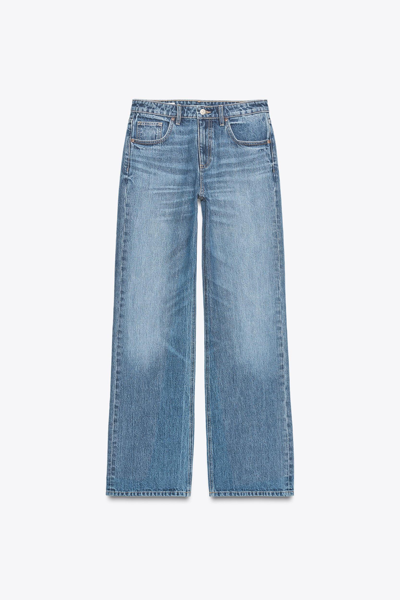 TRF MID-RISE WIDE LEG JEANS Product Image