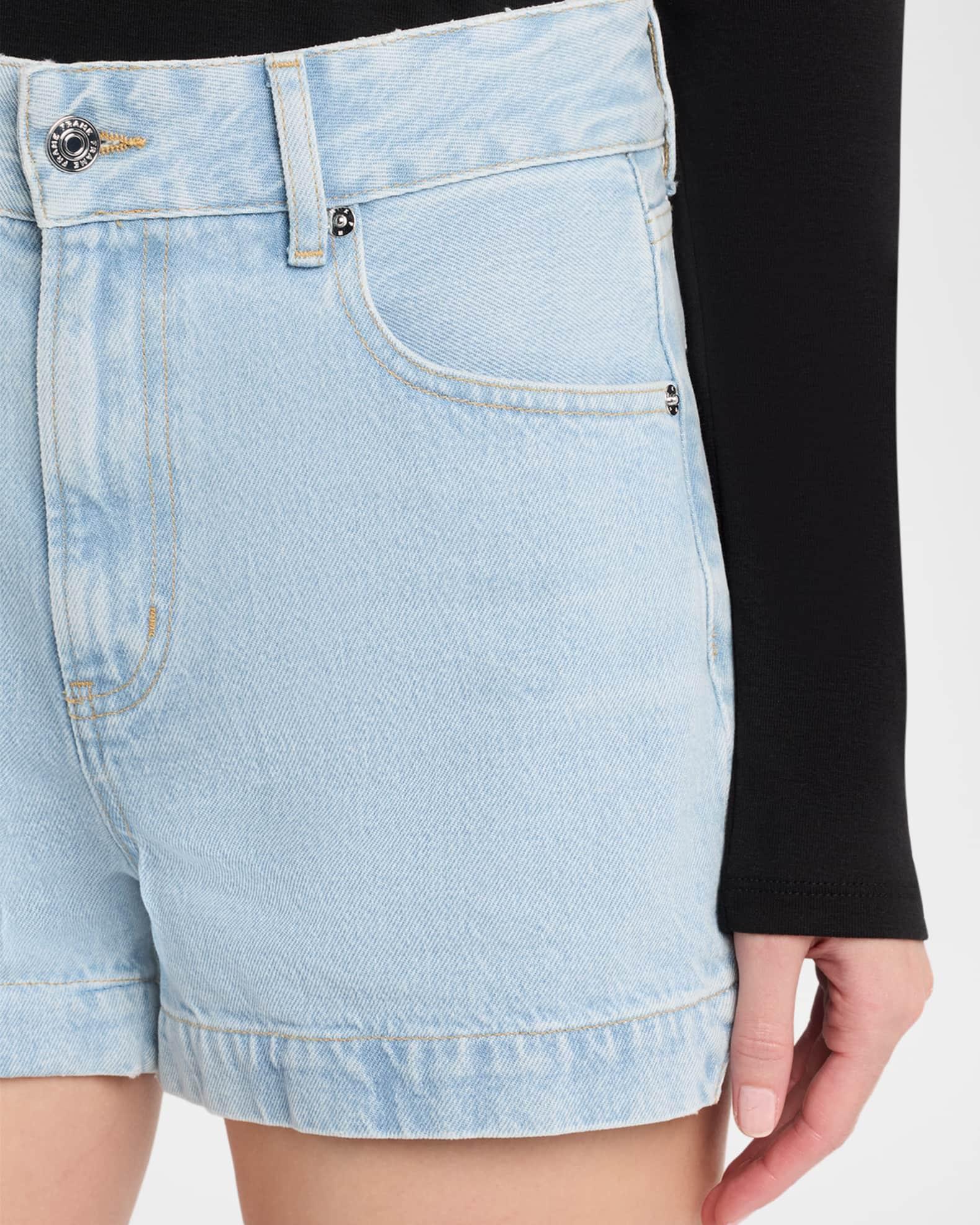 The Charm Denim Shorts Product Image