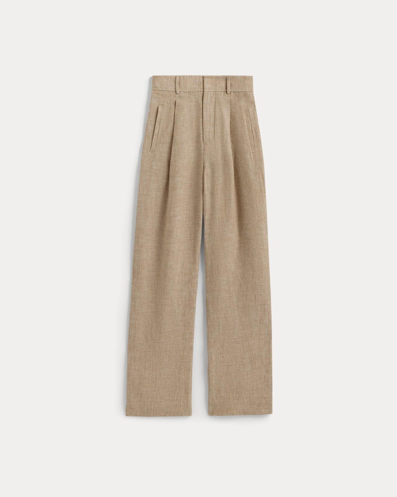 Womens Linen Way-High Drape Pant by Everlane Product Image
