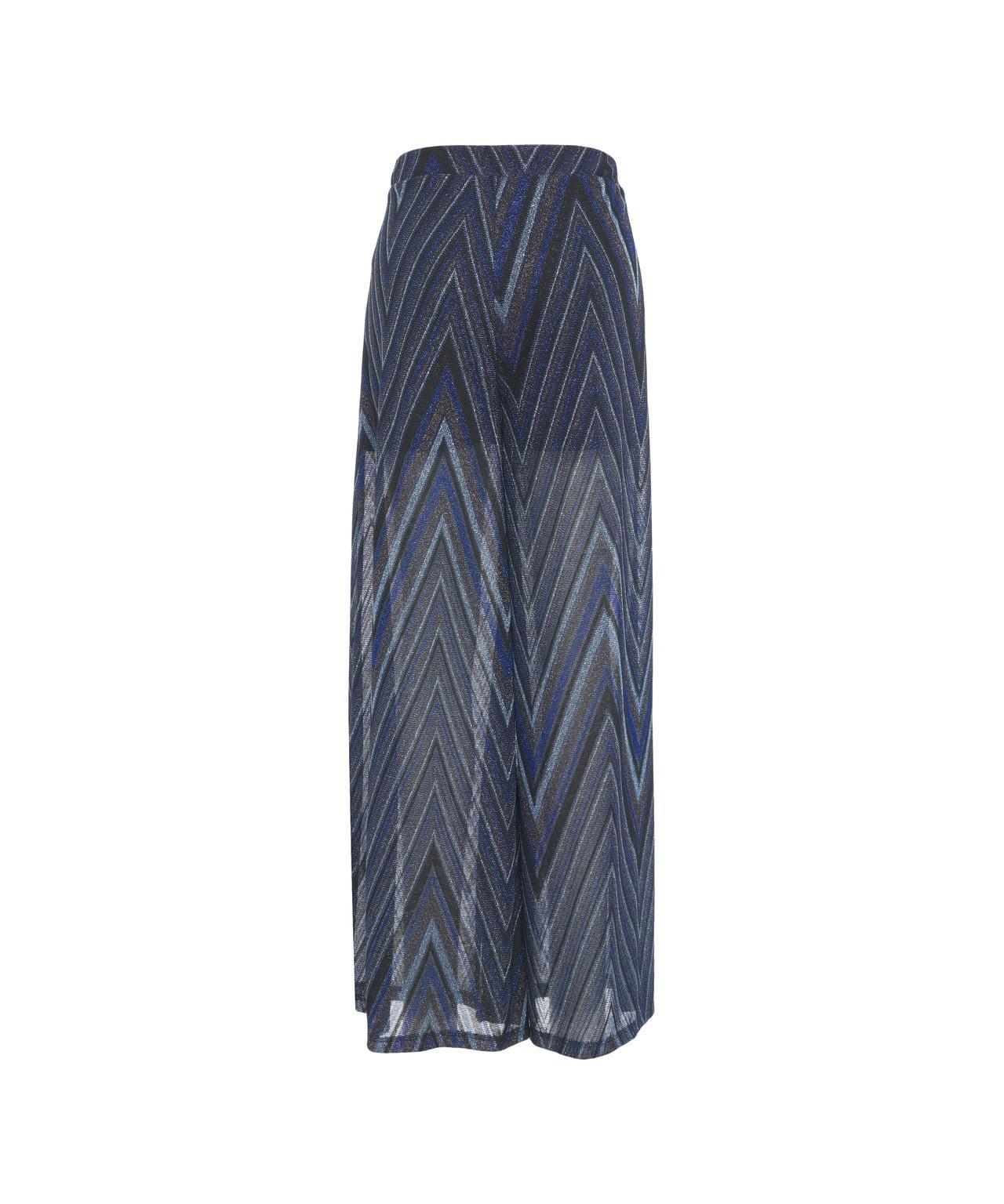 Wide leg pats in lurex Product Image