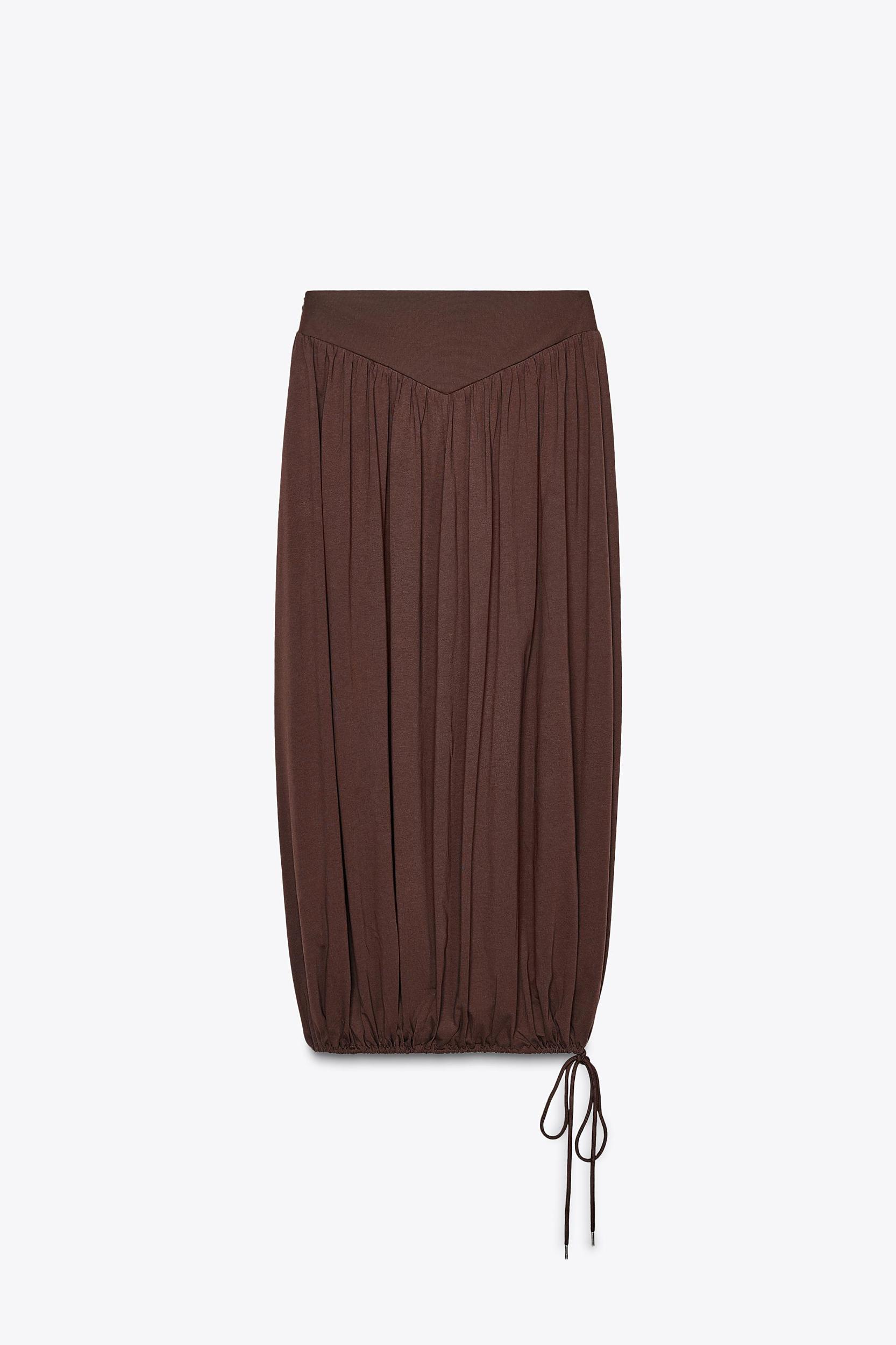 BALLOON MIDI SKIRT Product Image